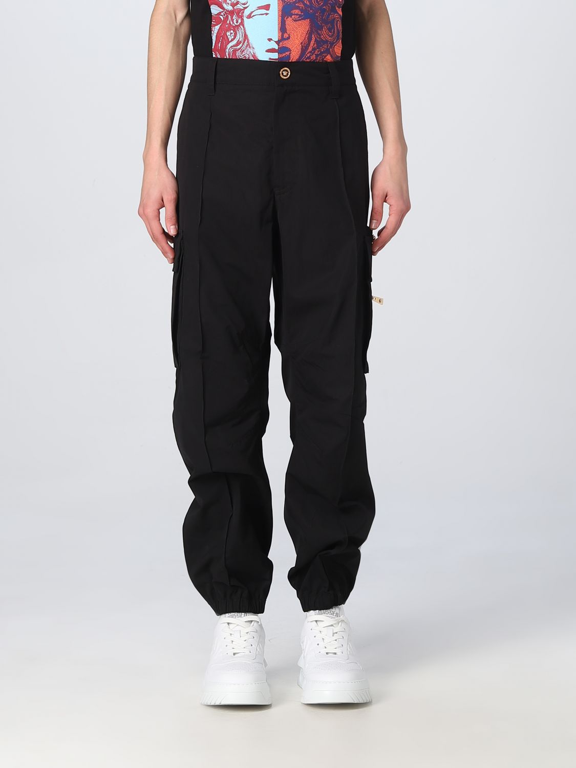 Versace Trousers VERSACE Men colour Black