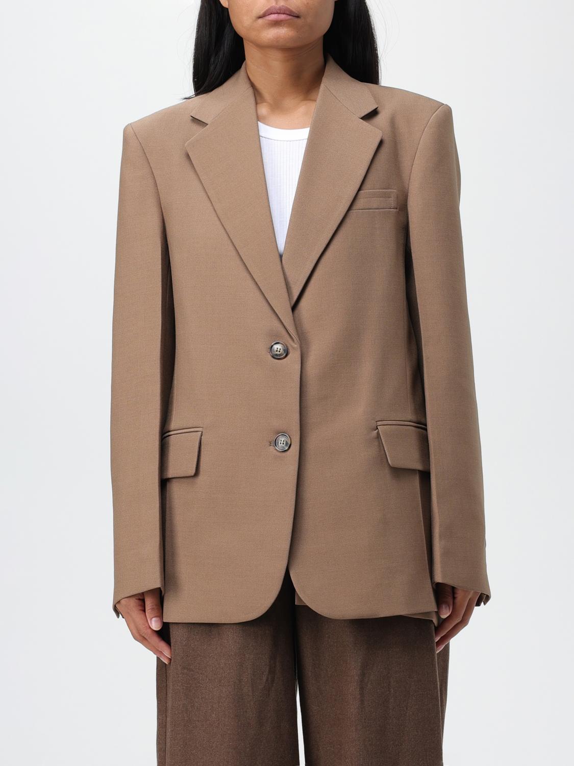 Victoria Victoria Beckham Blazer VICTORIA VICTORIA BECKHAM Woman colour Brown