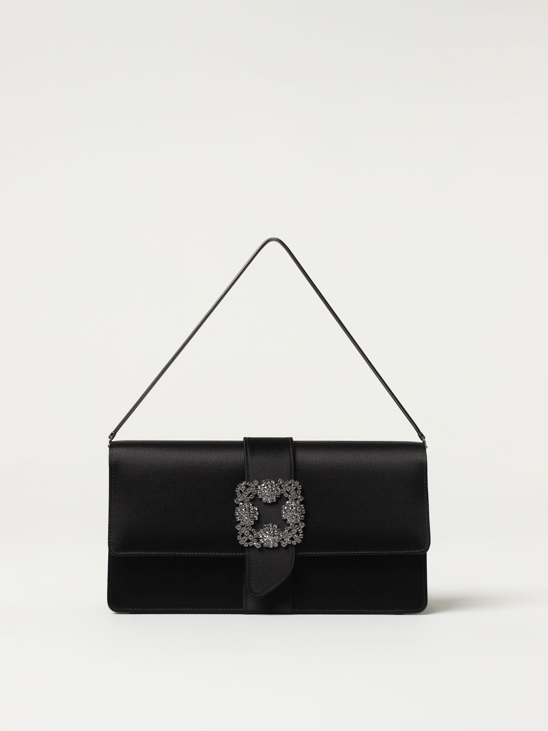 Manolo Blahnik Clutch MANOLO BLAHNIK Woman colour Black