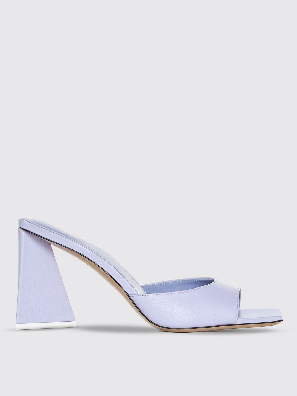 The Attico Heeled Sandals THE ATTICO Woman colour Violet