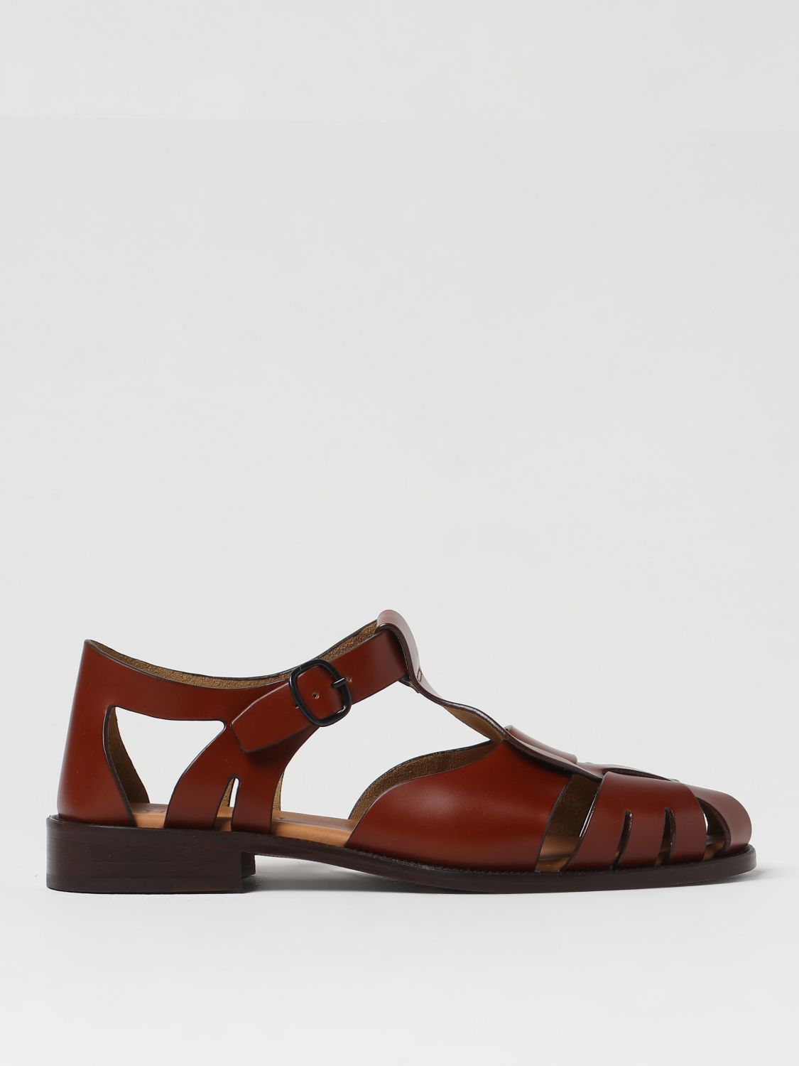 Hereu Flat Sandals HEREU Woman colour Brown