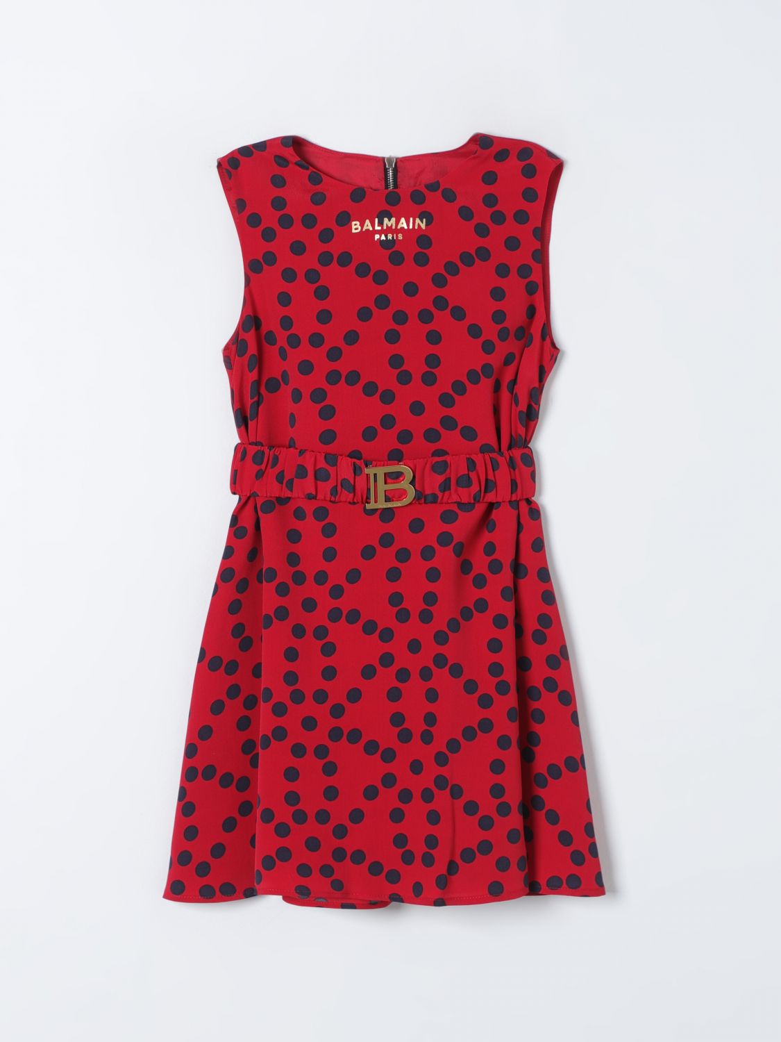 Balmain Kids Dress BALMAIN KIDS Kids colour Red