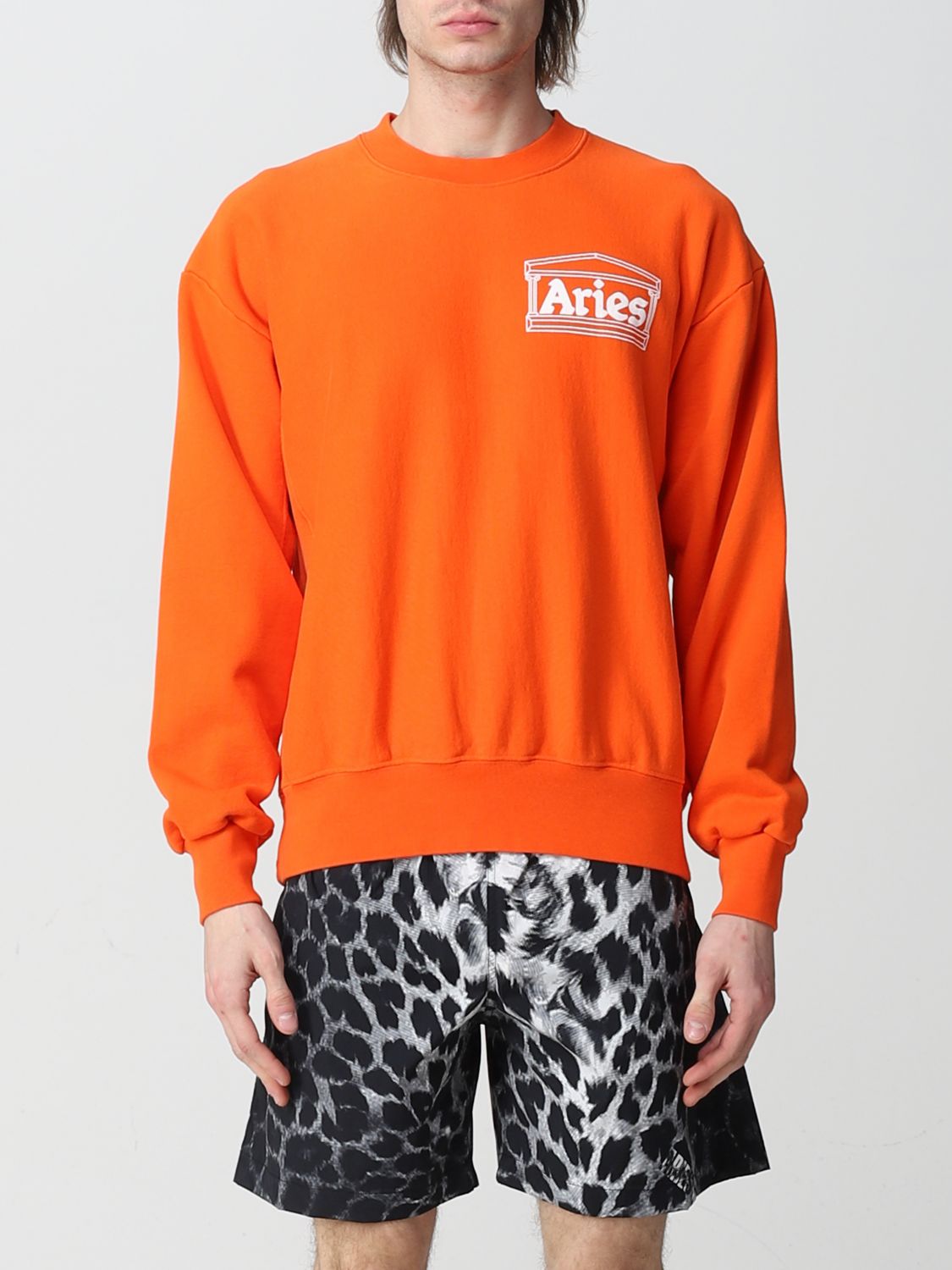 Aries Sweatshirt ARIES Men colour Orange