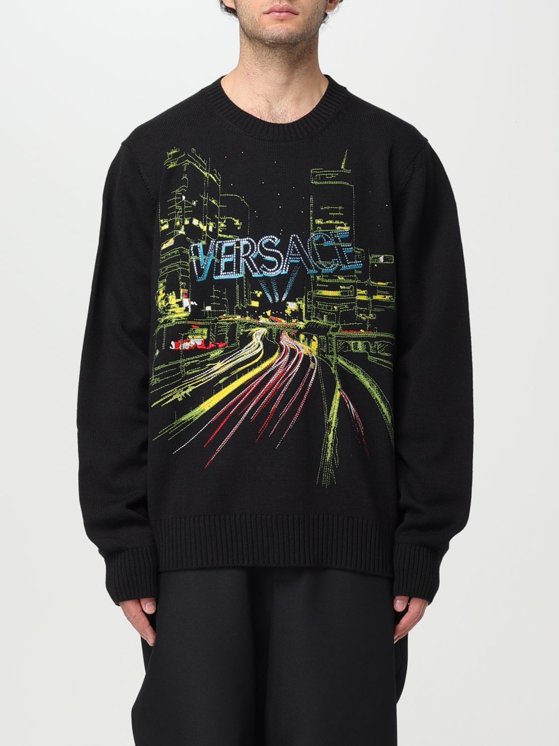 Versace Jumper VERSACE Men colour Black