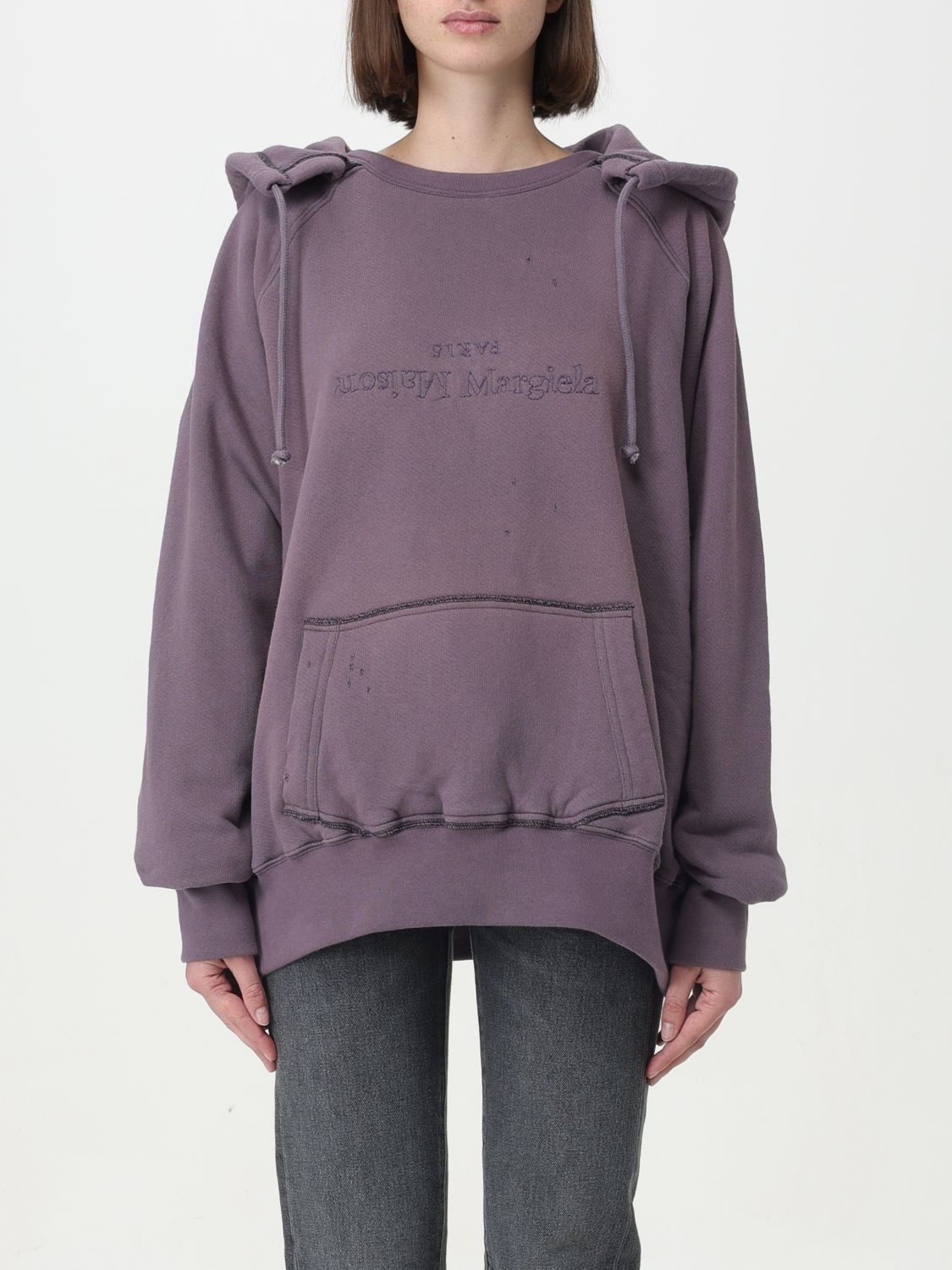 Maison Margiela Sweatshirt MAISON MARGIELA Woman colour Violet