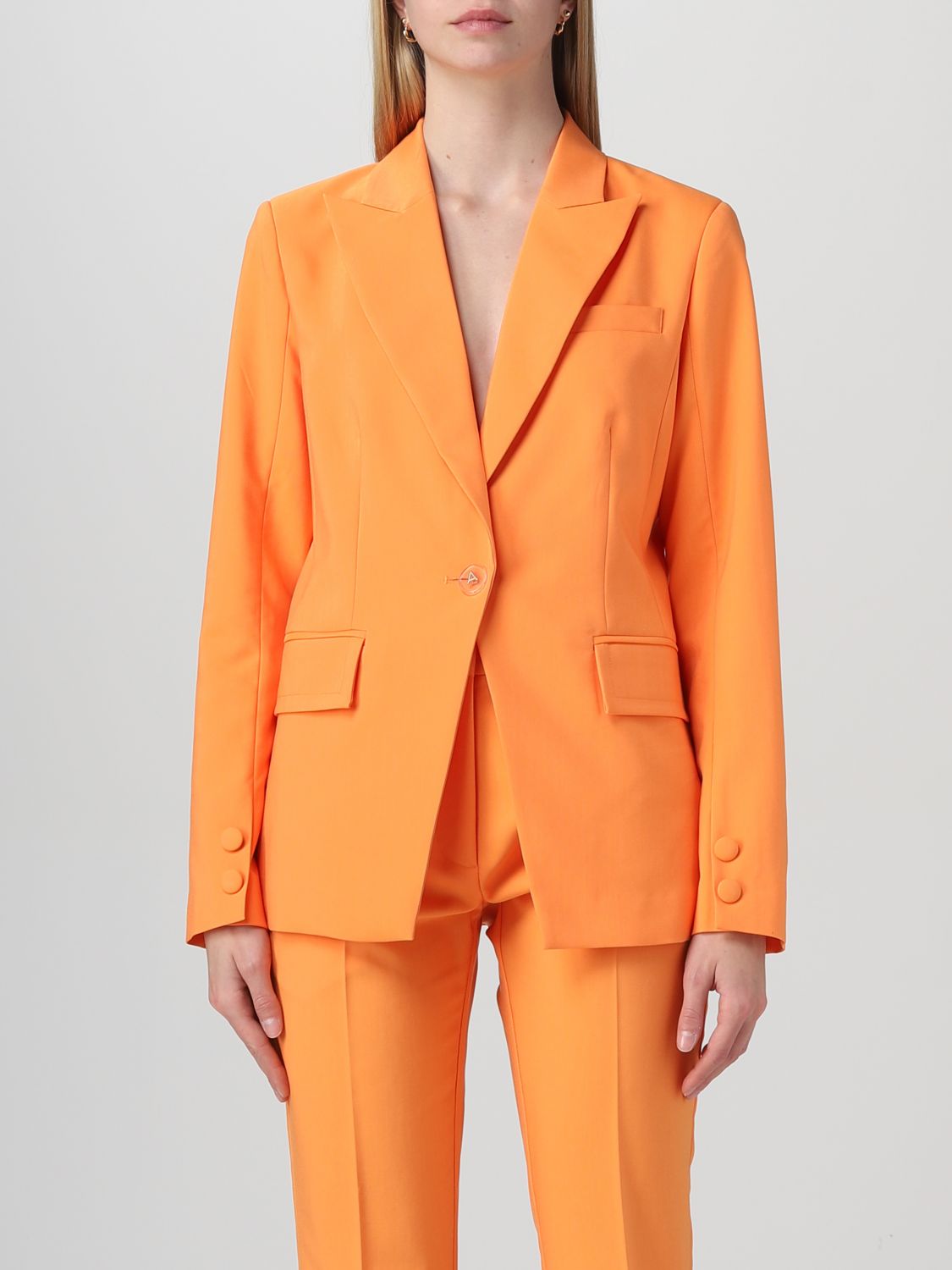 Actitude Twinset Blazer ACTITUDE TWINSET Woman colour Orange