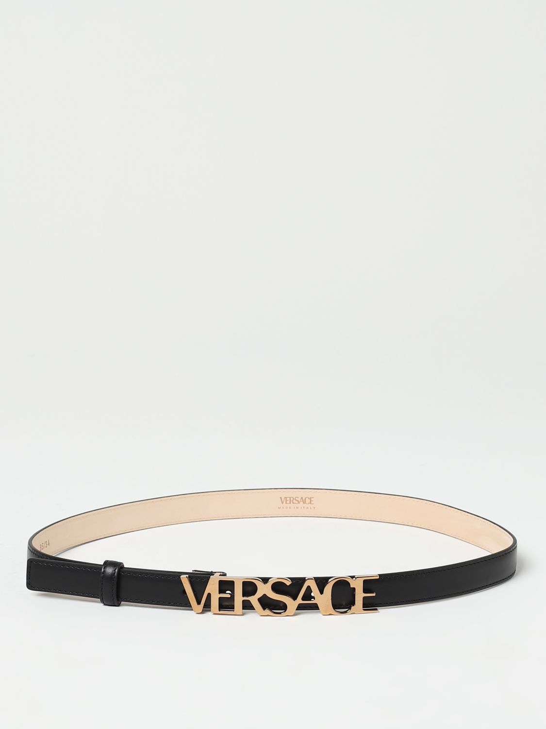 Versace Belt VERSACE Woman colour Black