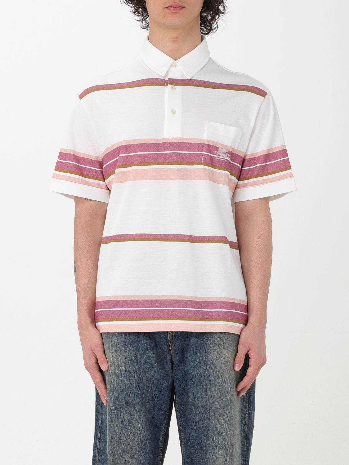 Etro Polo Shirt ETRO Men colour White