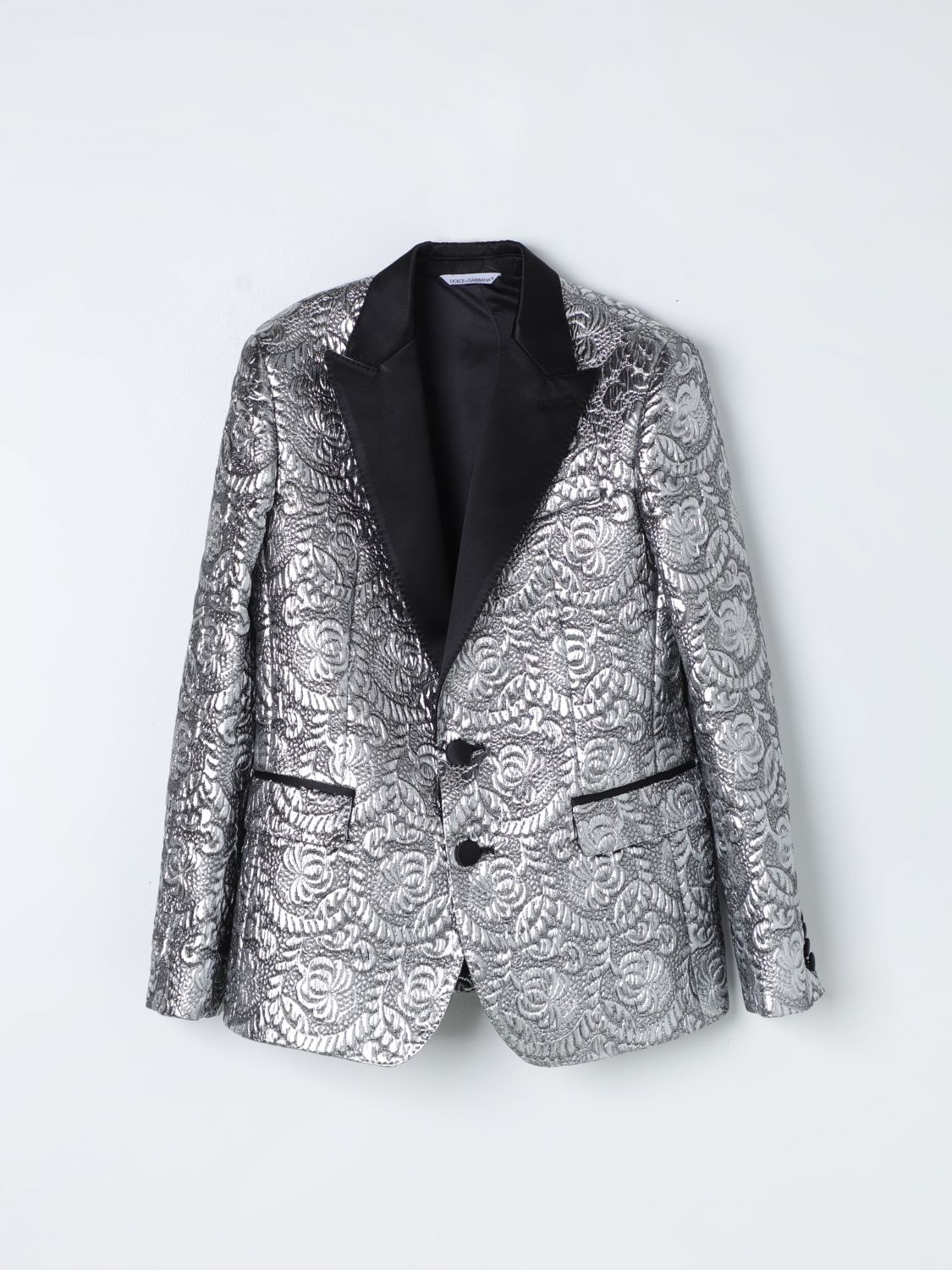 Dolce & Gabbana Blazer DOLCE & GABBANA Kids colour Silver