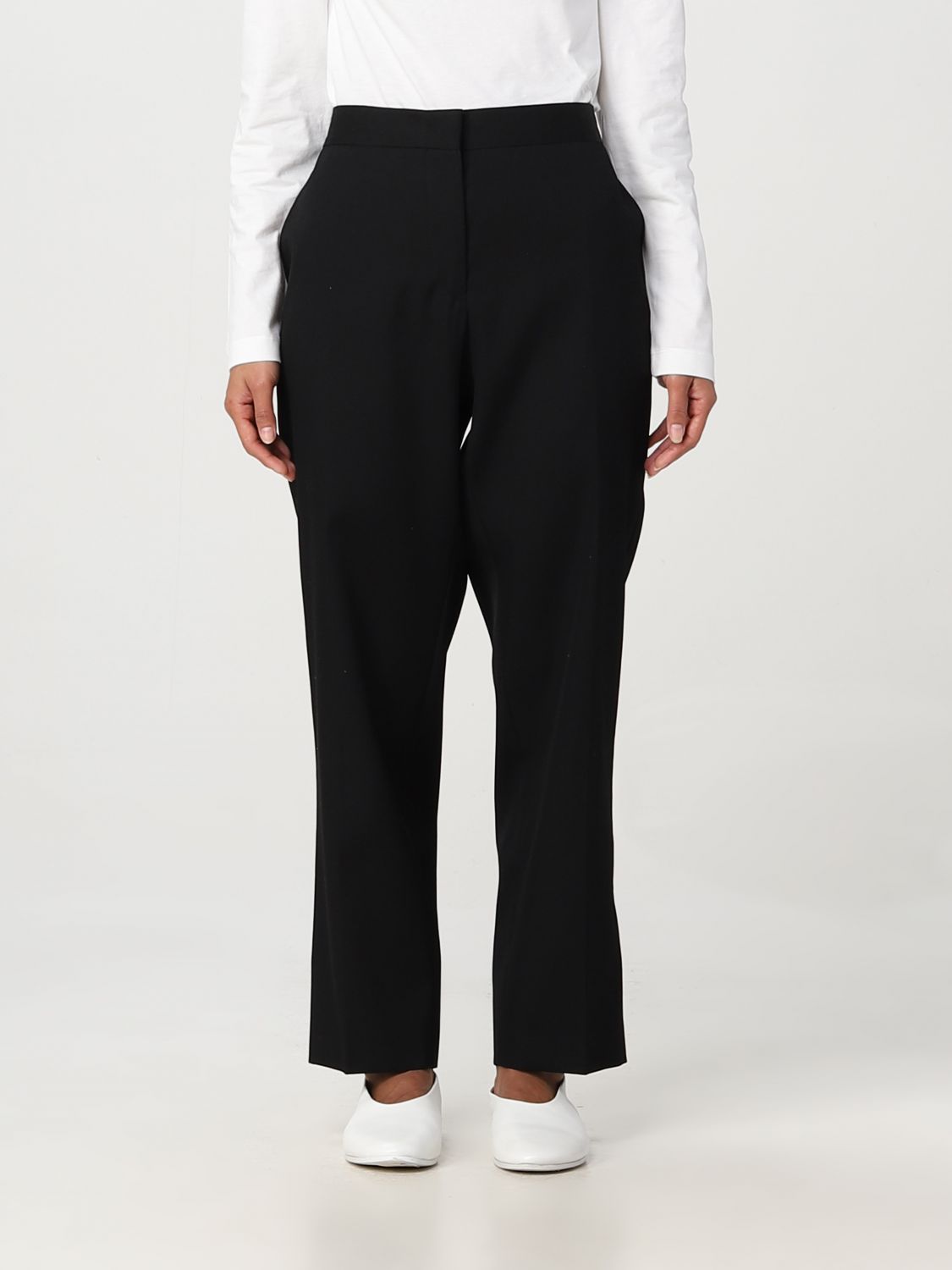 Jil Sander Trousers JIL SANDER Woman colour Black