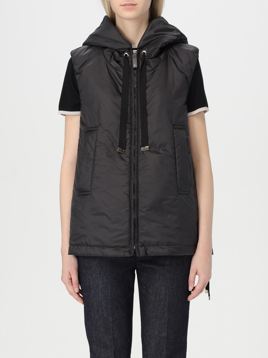 MAX MARA THE CUBE Waistcoat MAX MARA THE CUBE Woman color Black