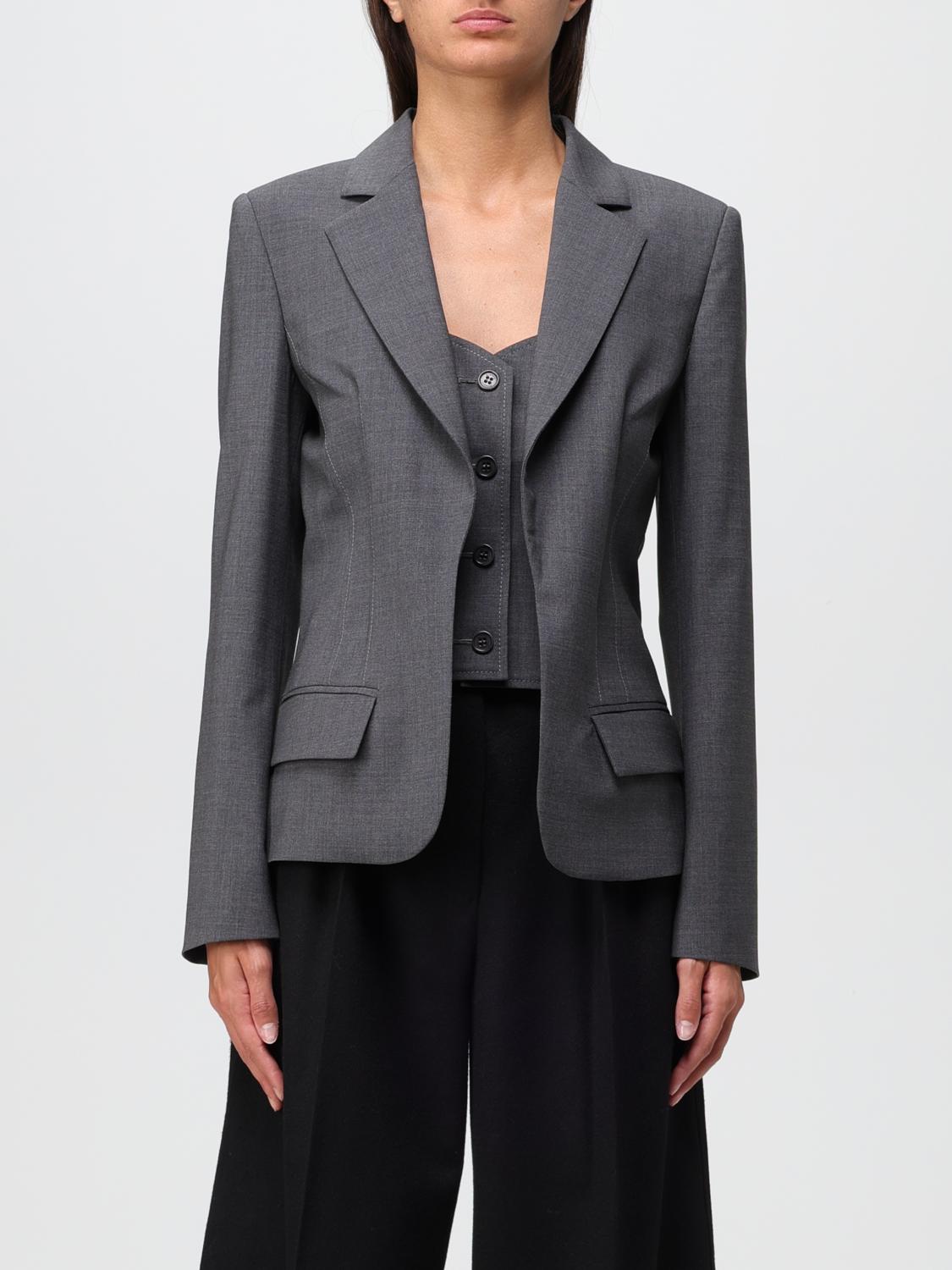 Alberta Ferretti Jacket ALBERTA FERRETTI Woman colour Grey