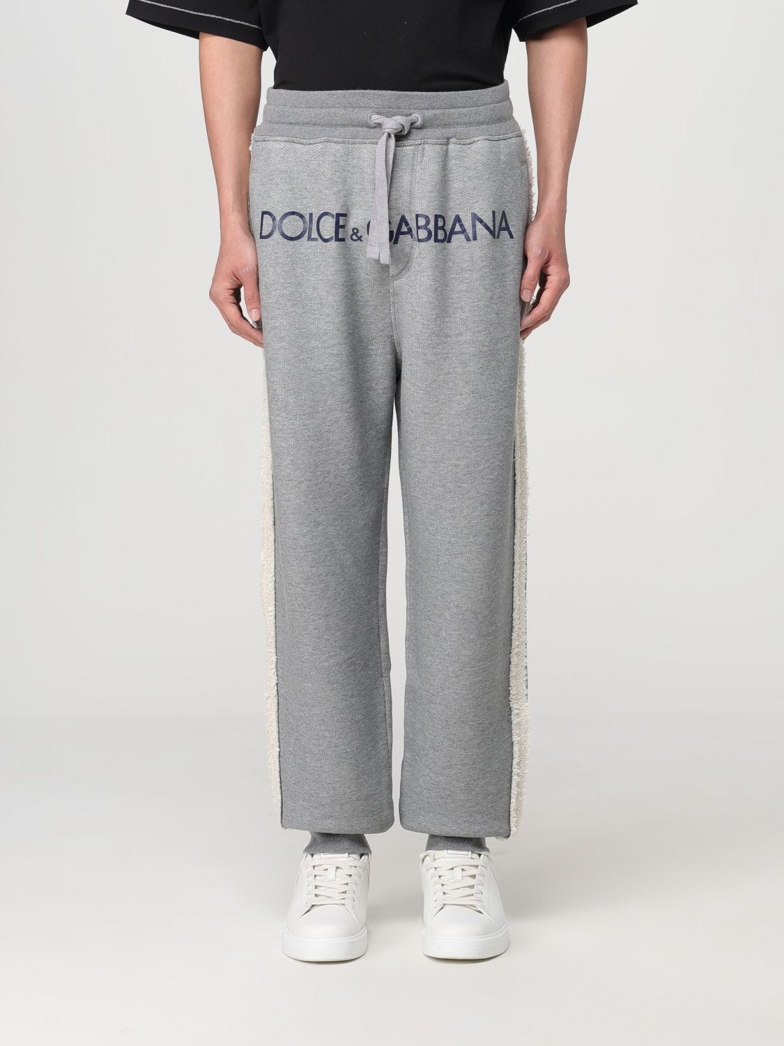 Dolce & Gabbana Pants DOLCE & GABBANA Men color Grey