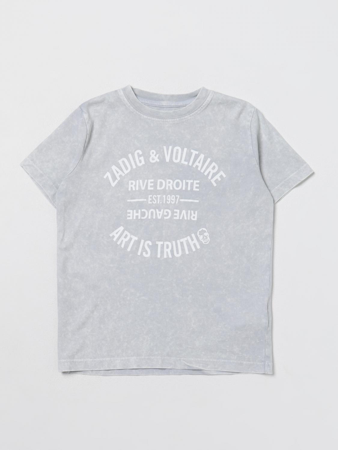 Zadig & Voltaire T-Shirt ZADIG & VOLTAIRE Kids colour Grey