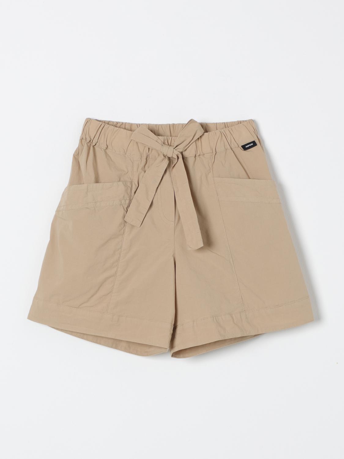 Aspesi Short ASPESI Kids color Beige