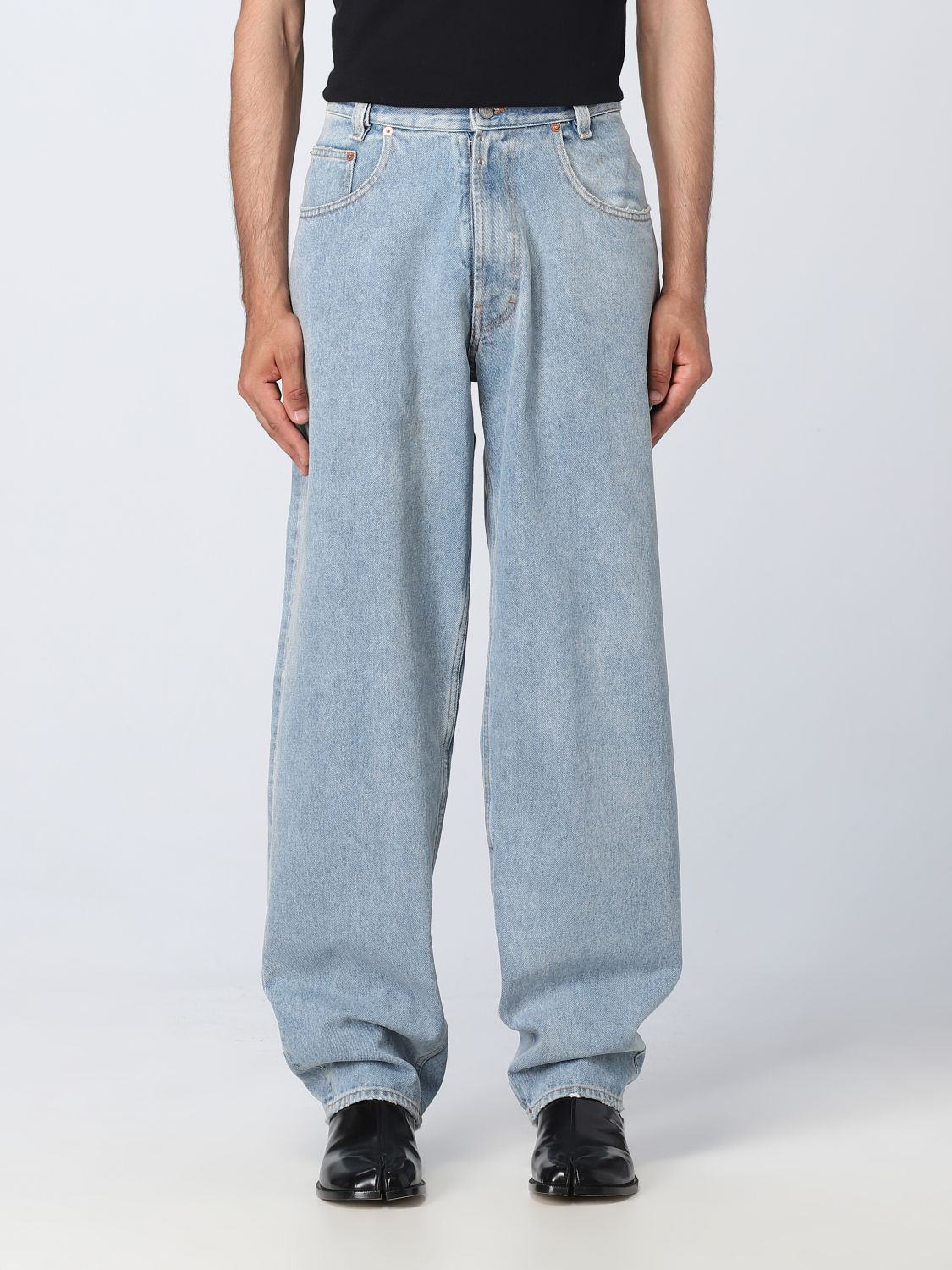 MM6 Maison Margiela Jeans MM6 MAISON MARGIELA Men colour Blue