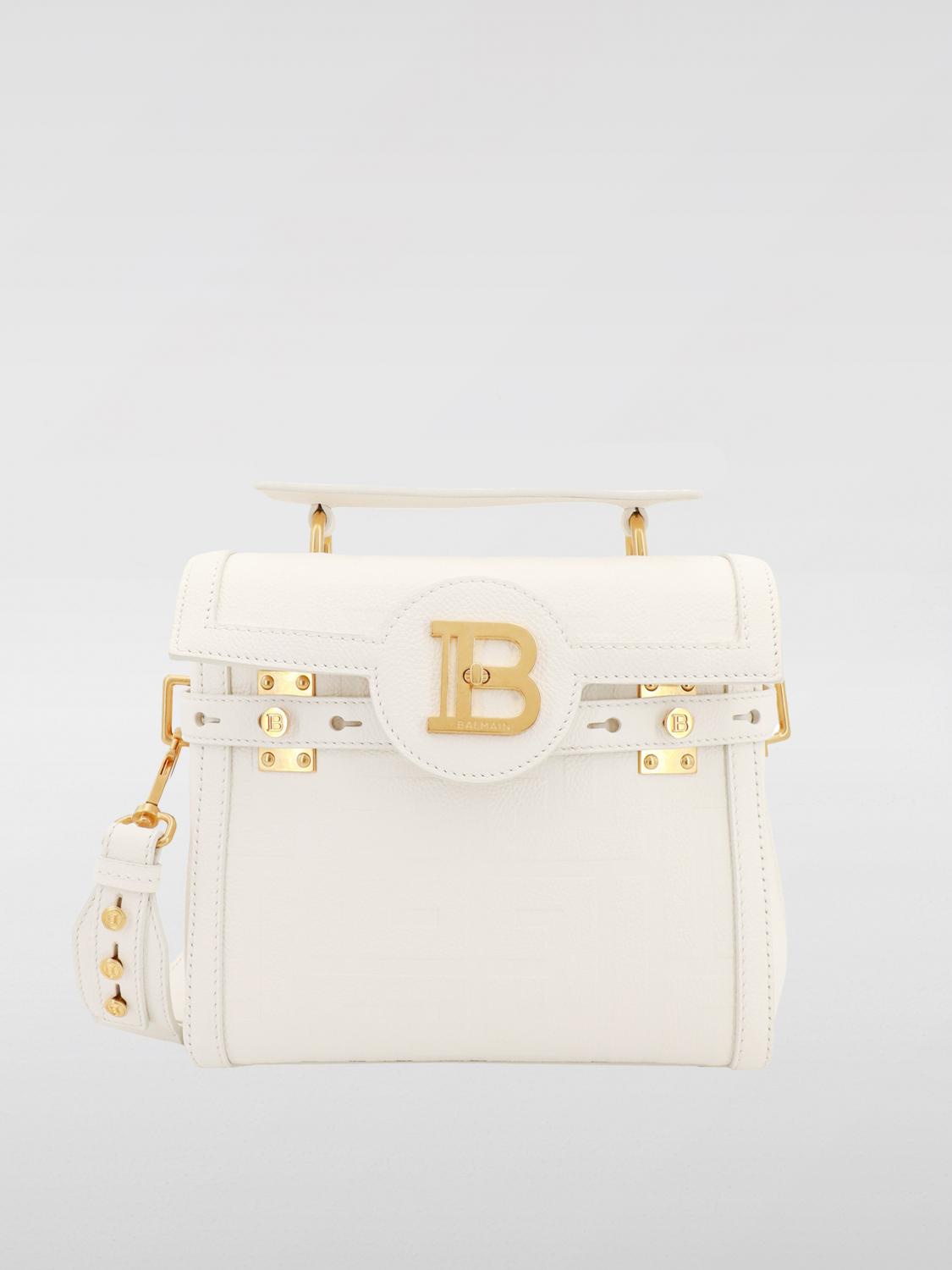 Balmain Crossbody Bags BALMAIN Woman color White