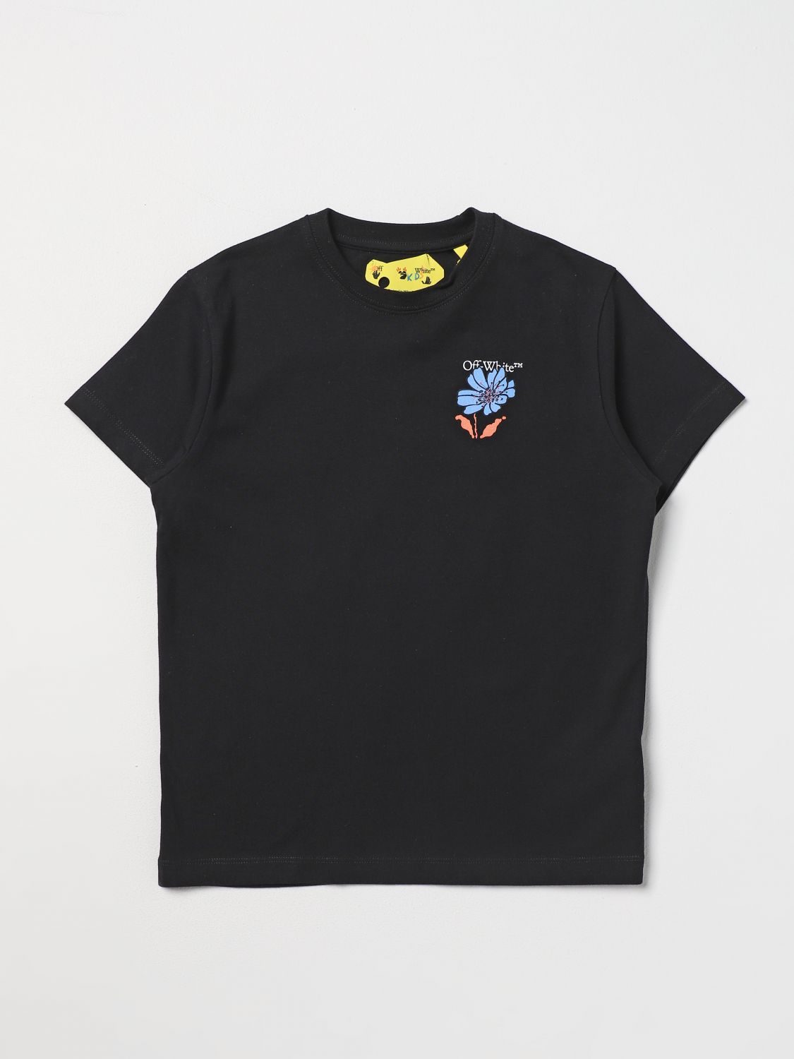 OFF-WHITE T-Shirt OFF-WHITE Kids colour Black