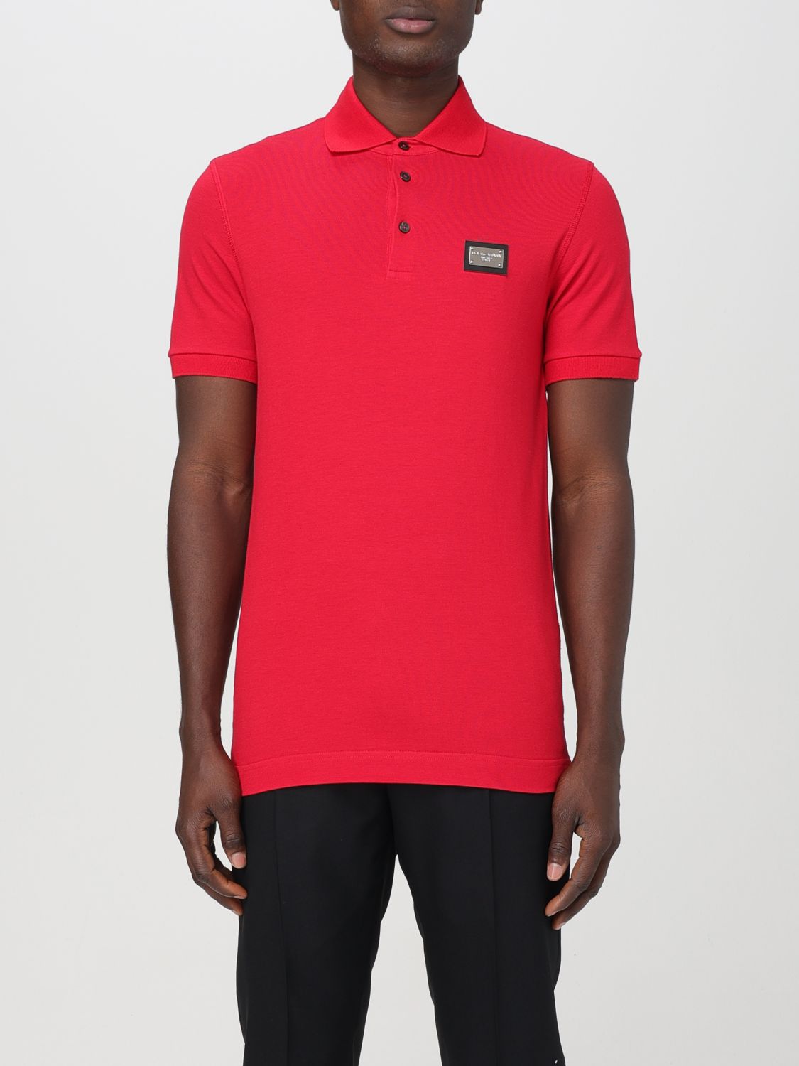 Dolce & Gabbana Polo Shirt DOLCE & GABBANA Men colour Burgundy