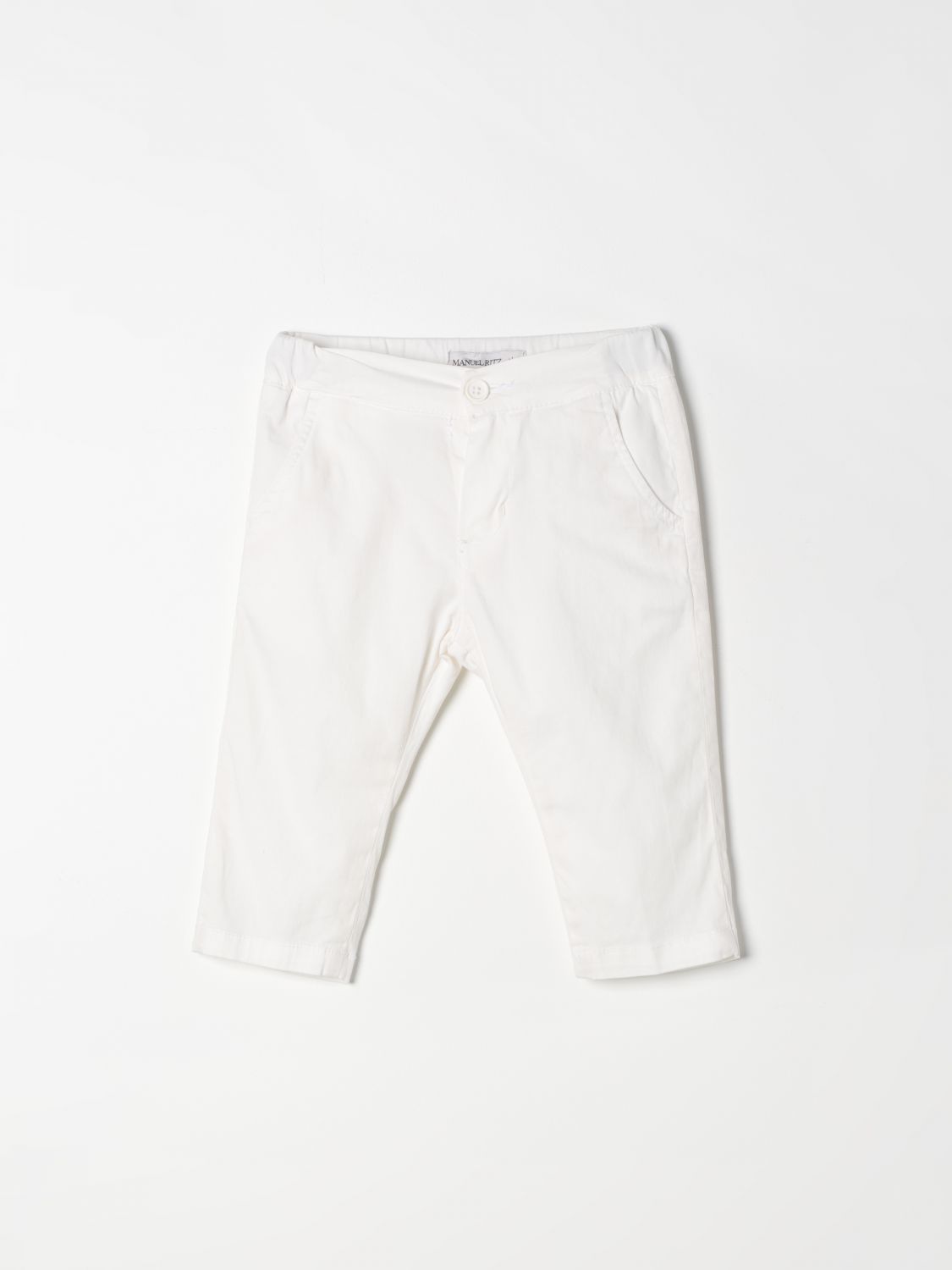 Manuel Ritz Trousers MANUEL RITZ Kids colour White
