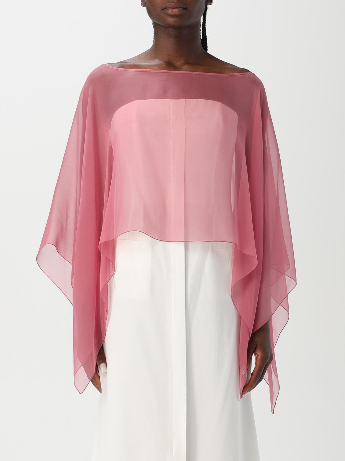 Alberta Ferretti Cape ALBERTA FERRETTI Woman color Pink