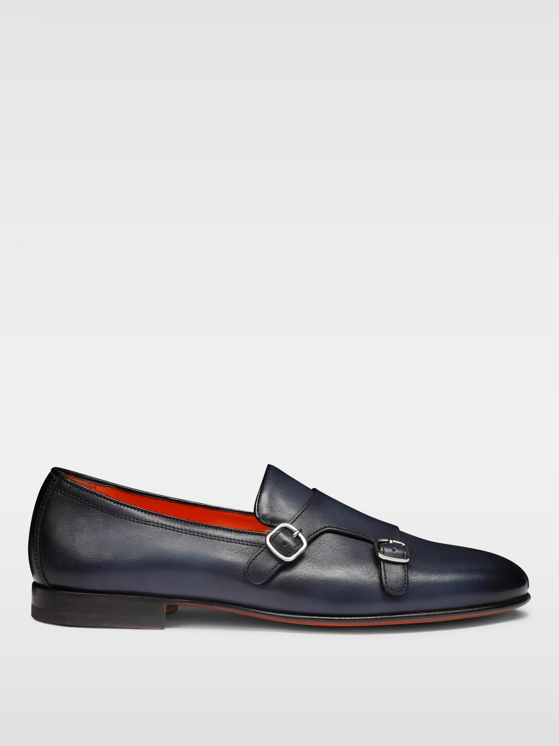 Santoni Loafers SANTONI Men color Blue