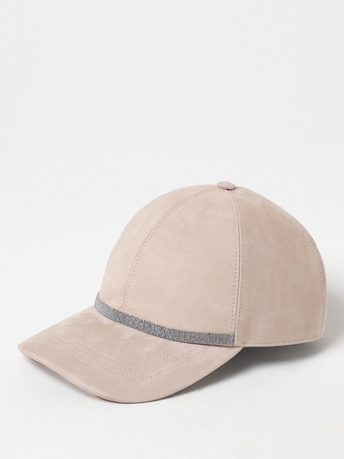 Brunello Cucinelli Hat BRUNELLO CUCINELLI Woman colour Beige