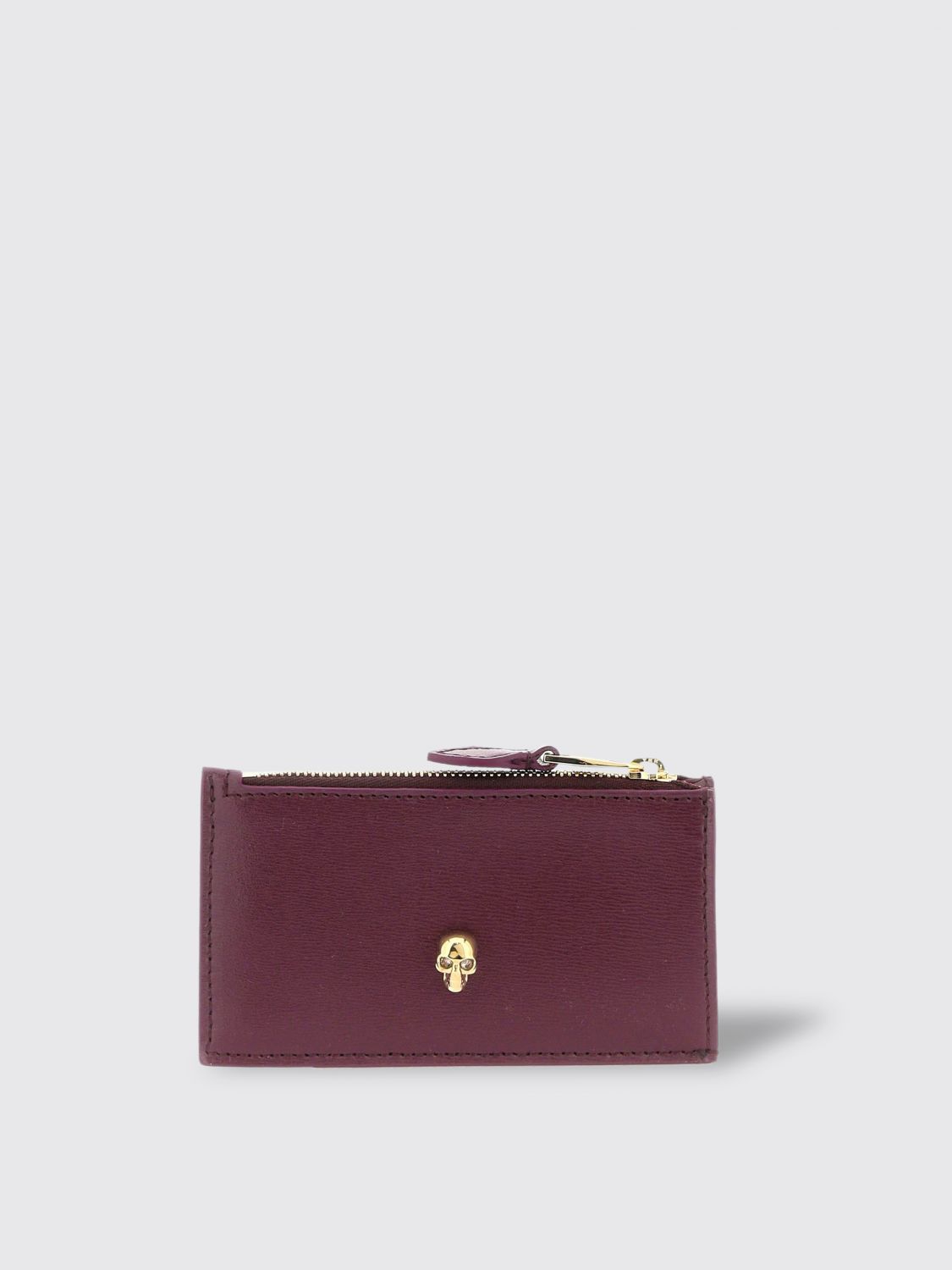 Alexander McQueen Wallet ALEXANDER MCQUEEN Woman color Burgundy