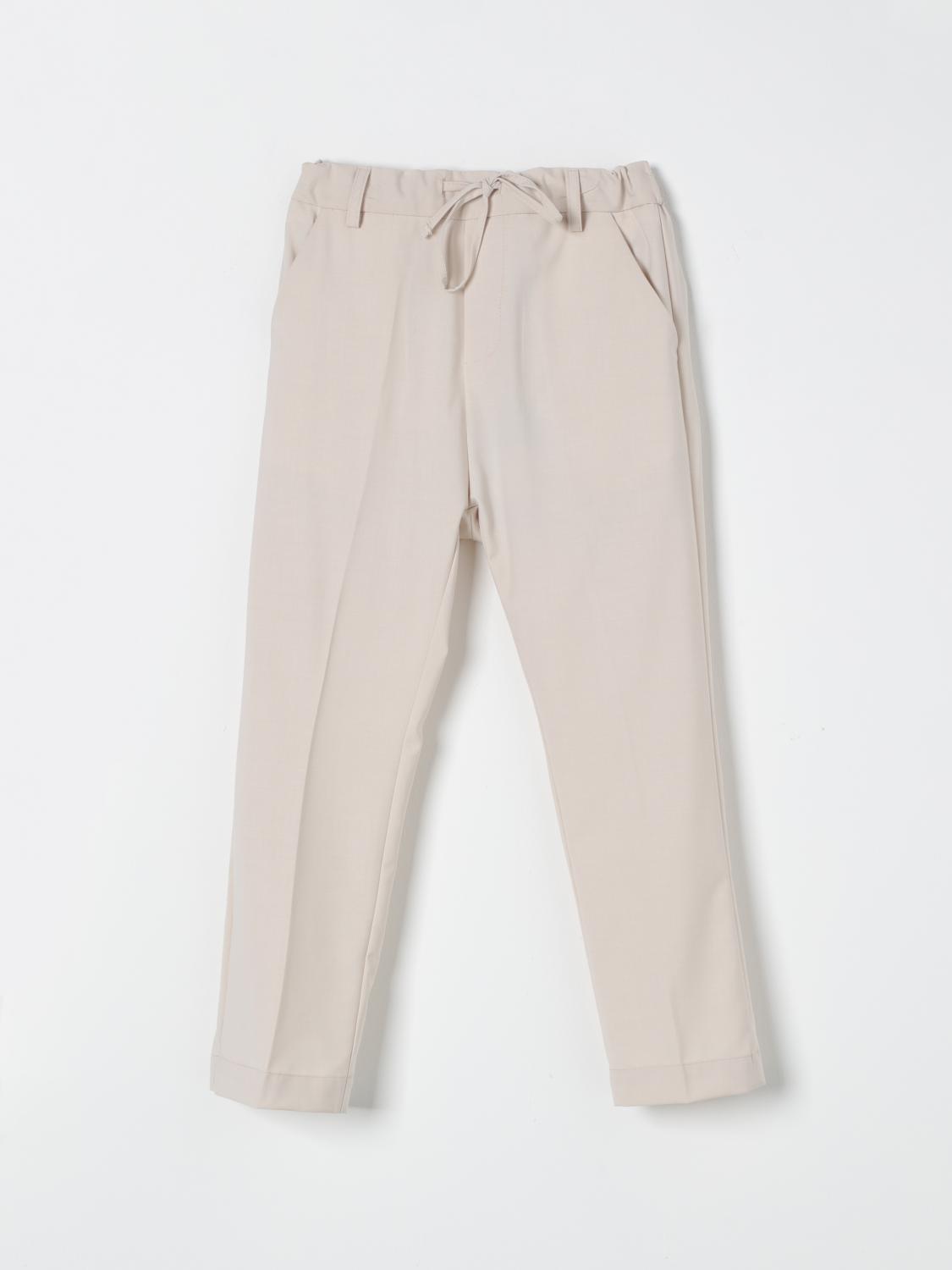 Paolo Pecora Pants PAOLO PECORA Kids color Beige