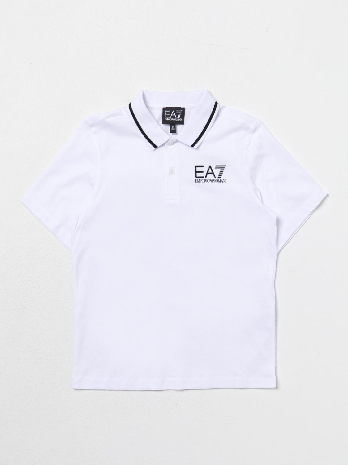 EA7 Polo Shirt EA7 Kids colour White