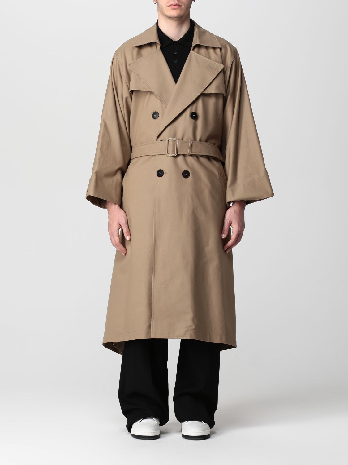 Saint Laurent Trench Coat SAINT LAURENT Men colour Beige