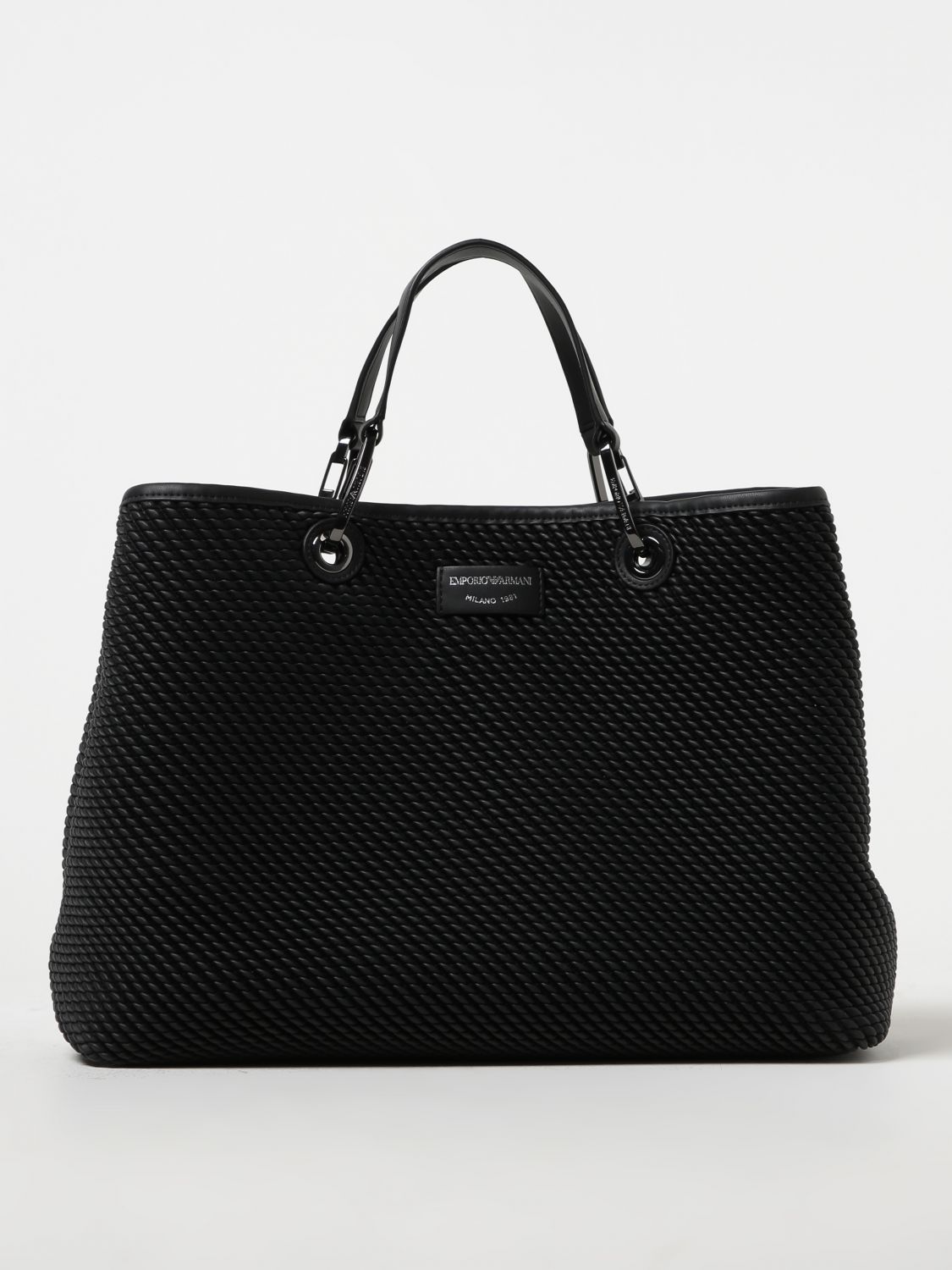 Emporio Armani Tote Bags EMPORIO ARMANI Woman colour Black