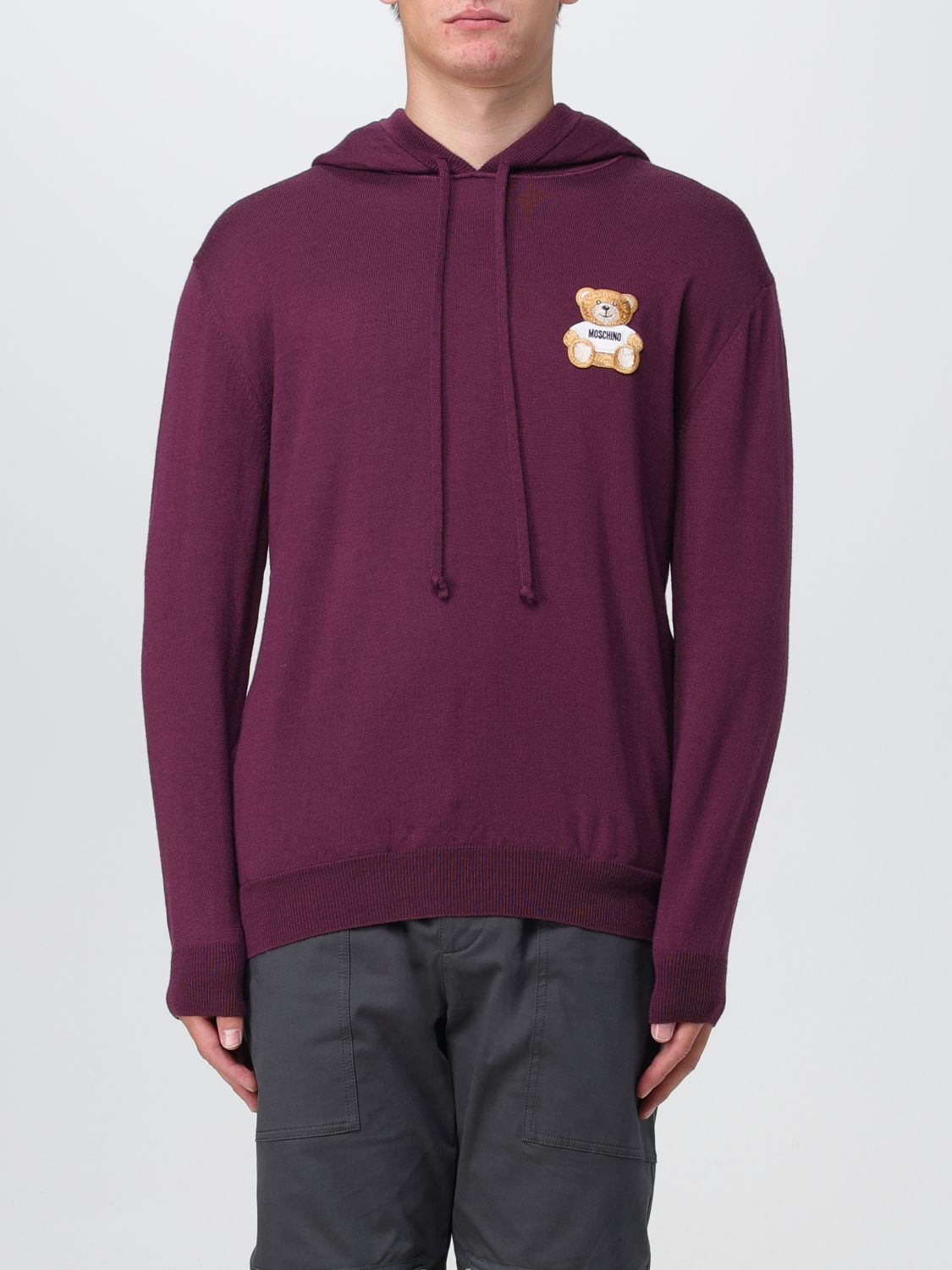 Moschino Couture Jumper MOSCHINO COUTURE Men colour Burgundy