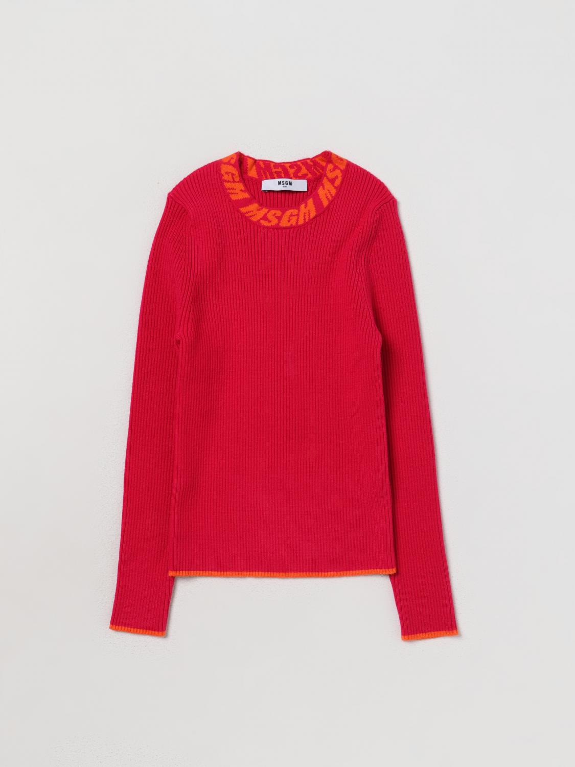 Msgm Kids Jumper MSGM KIDS Kids colour Fuchsia