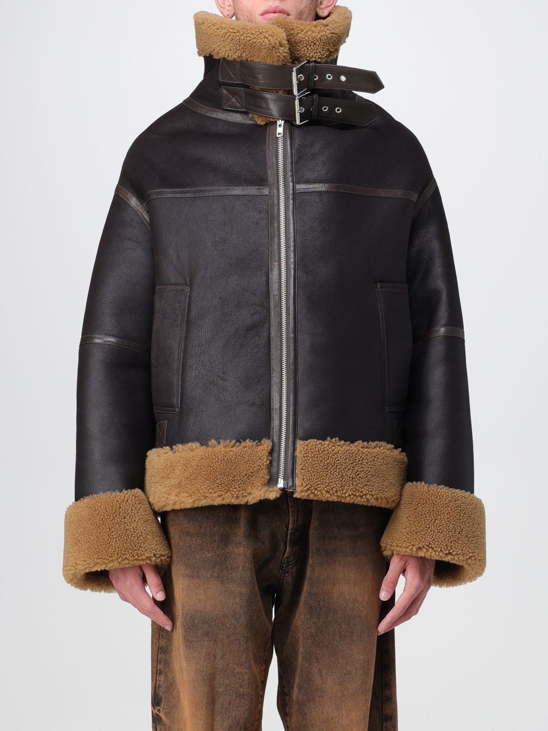 Martine Rose Jacket MARTINE ROSE Men colour Brown