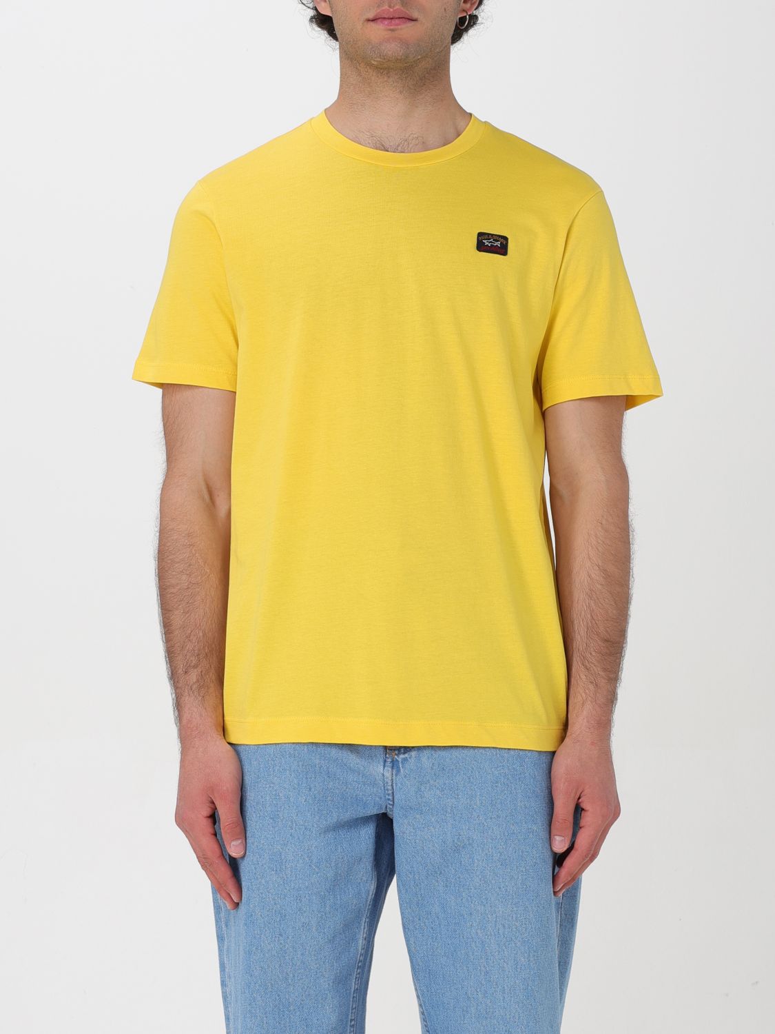 Paul & Shark T-Shirt PAUL & SHARK Men colour Yellow