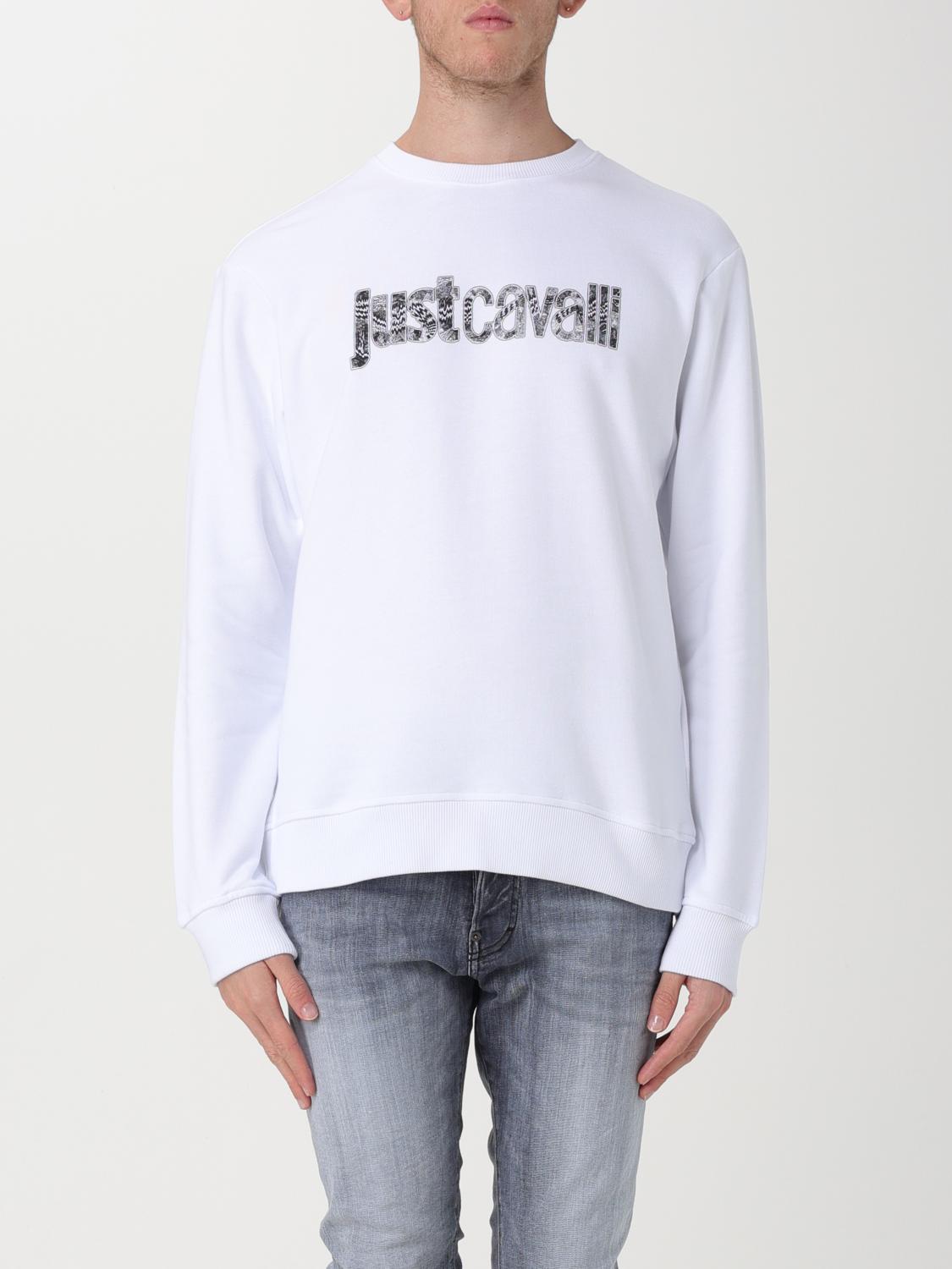 Just Cavalli Sweatshirt JUST CAVALLI Men colour White