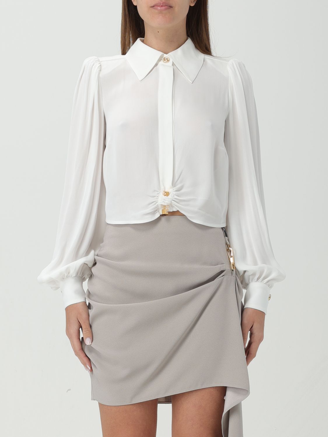 Elisabetta Franchi Shirt ELISABETTA FRANCHI Woman colour Ivory