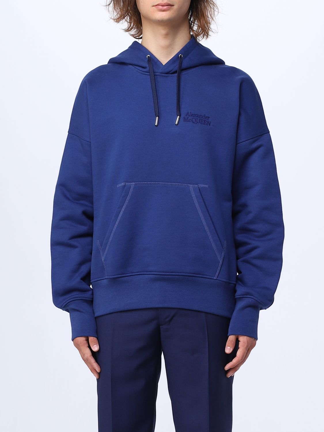 Alexander McQueen Sweatshirt ALEXANDER MCQUEEN Men colour Blue