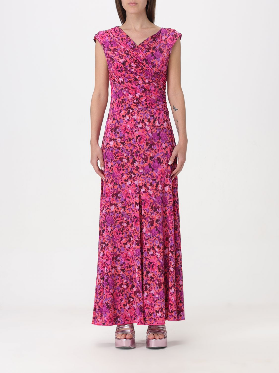 Erika Cavallini Dress ERIKA CAVALLINI Woman colour Pink