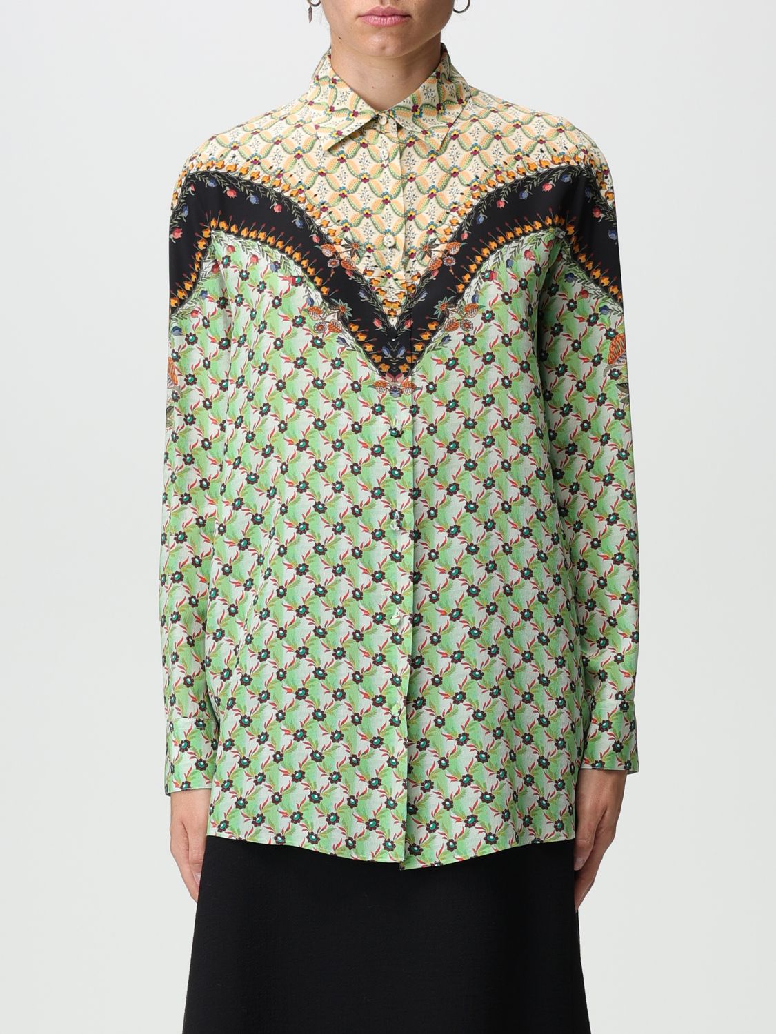 Etro Shirt ETRO Woman colour Green