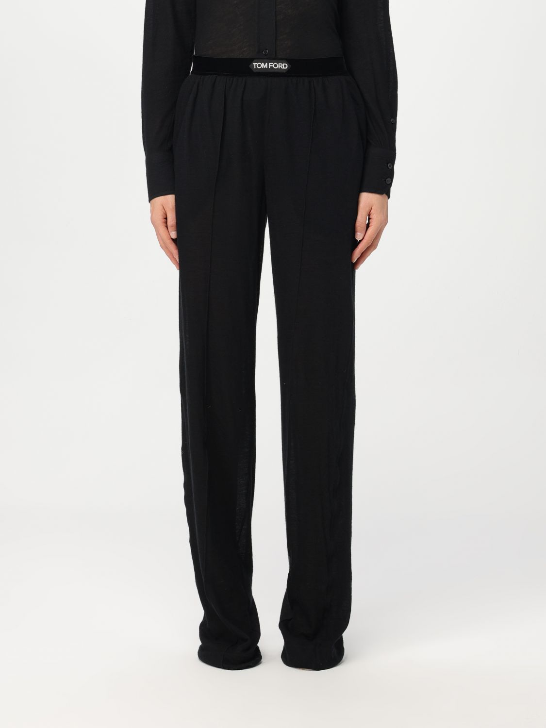 Tom Ford Trousers TOM FORD Woman colour Black