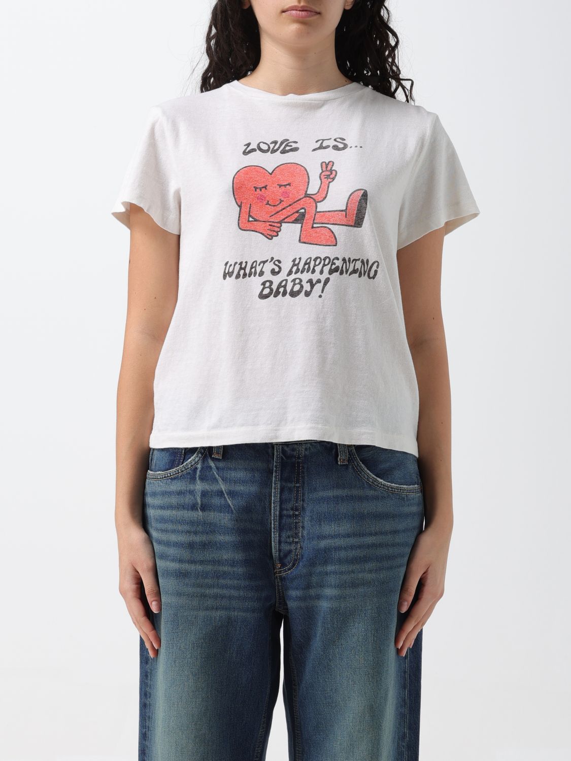 RE/DONE T-Shirt RE/DONE Woman colour White