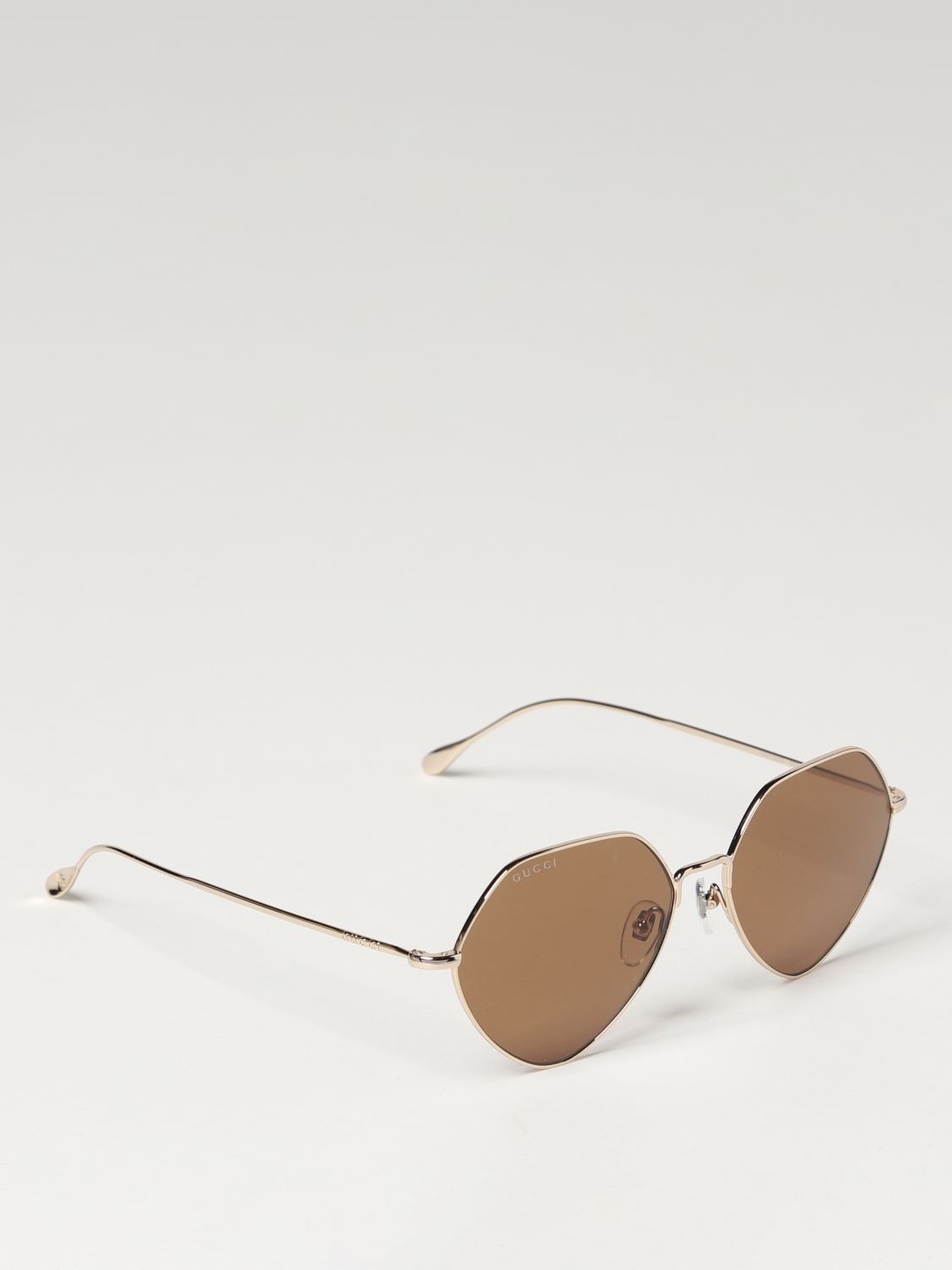 Gucci Sunglasses GUCCI Woman colour Brown