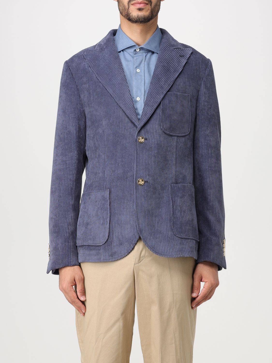 Daniele Alessandrini Jacket DANIELE ALESSANDRINI Men colour Blue