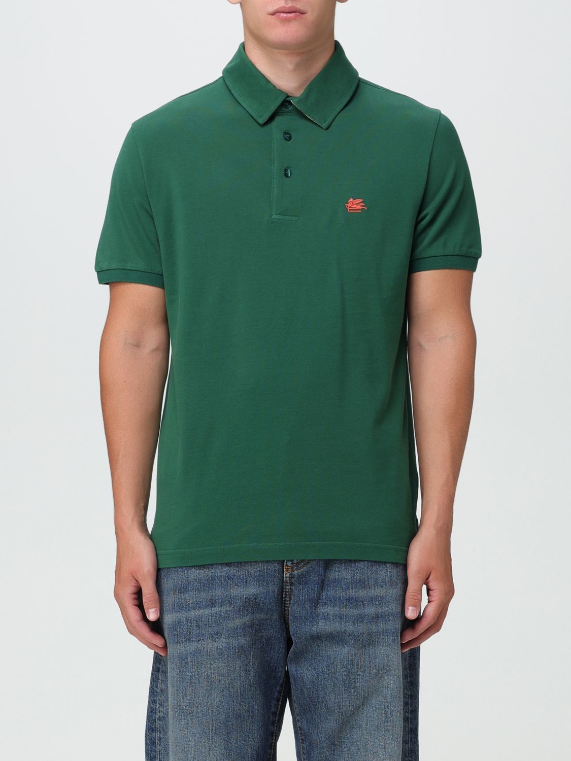 Etro Polo Shirt ETRO Men colour Green