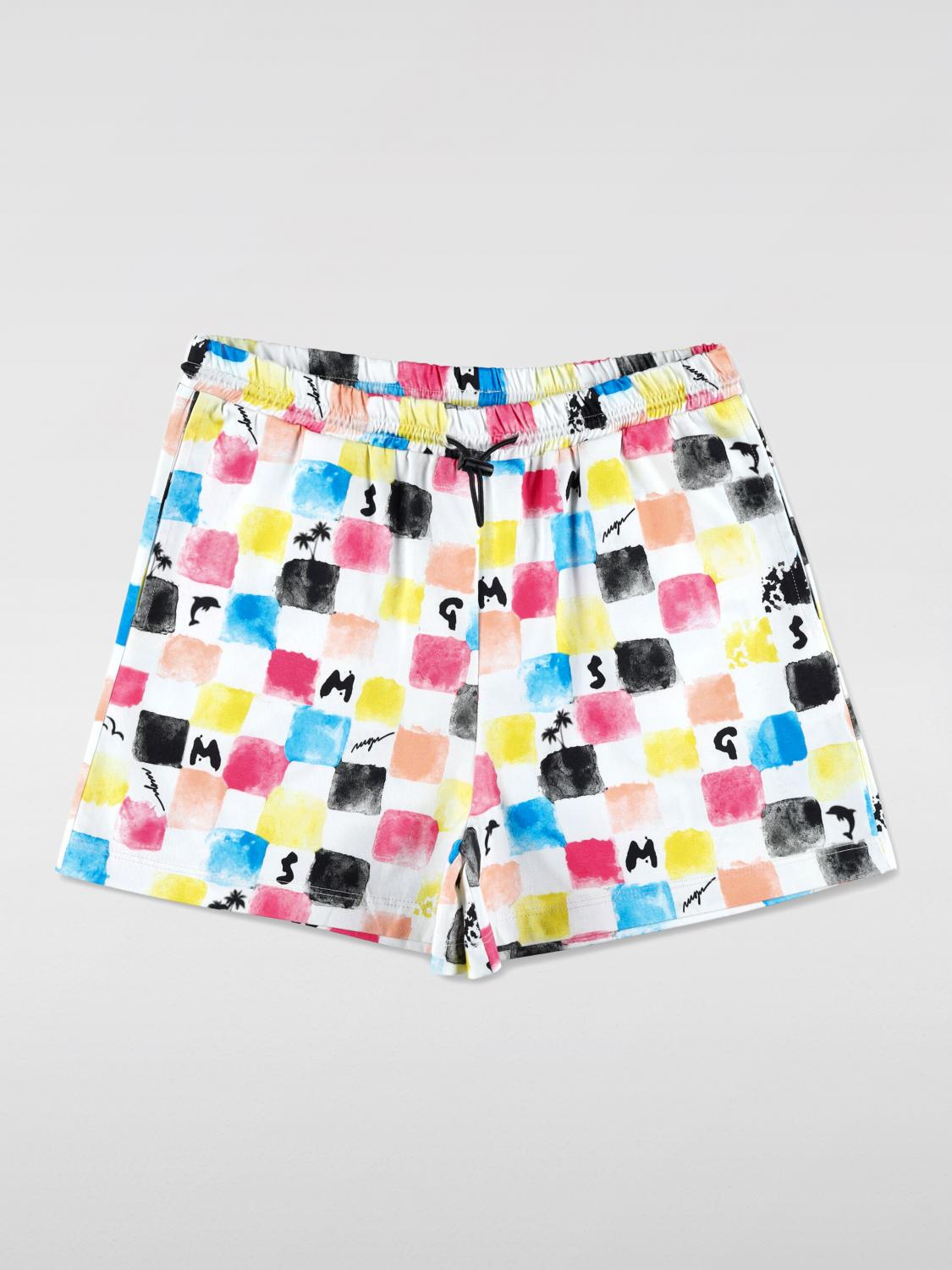 Msgm Kids Short MSGM KIDS Kids color Multicolor