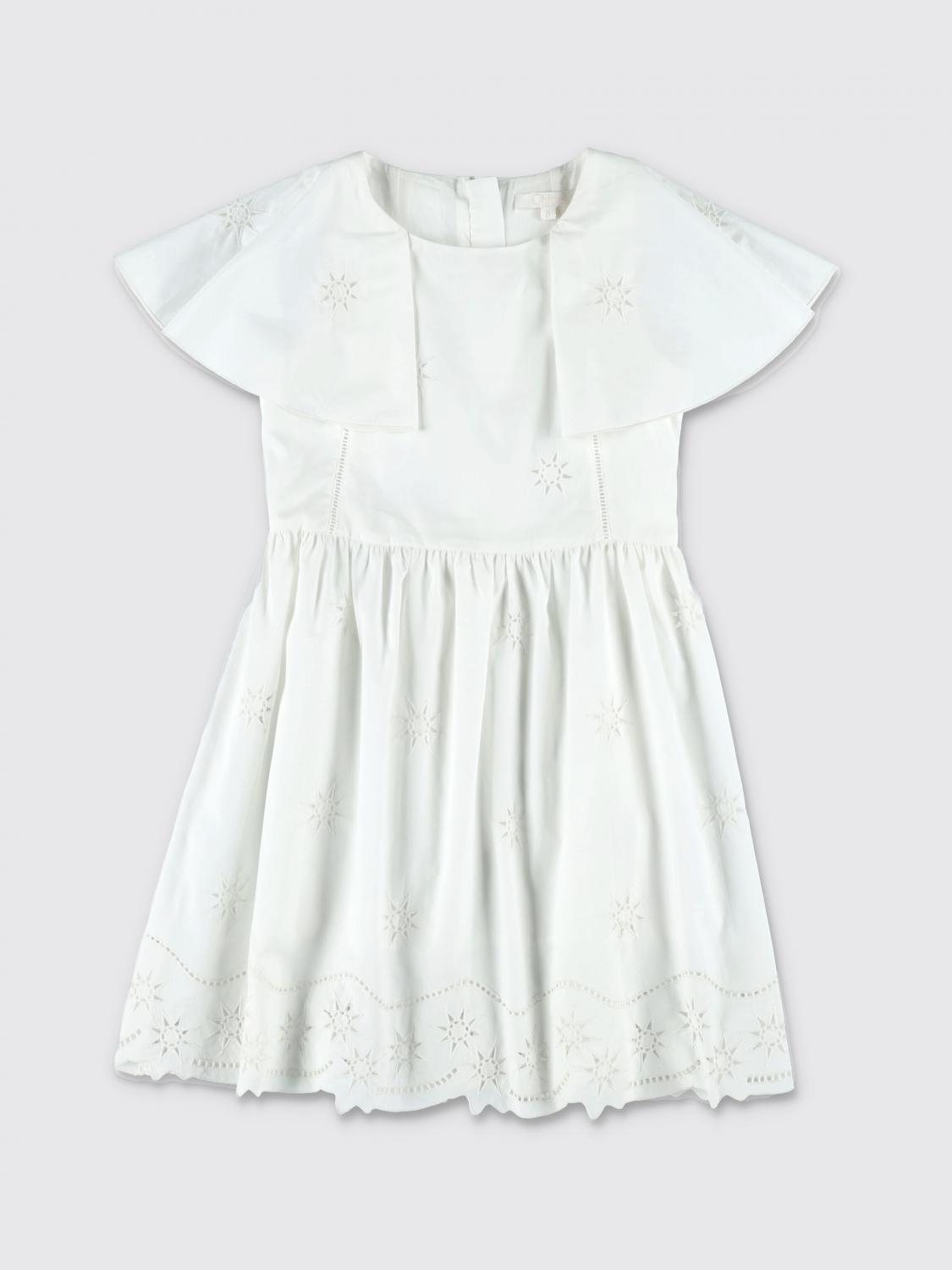 Chloé Dress CHLOÉ Kids color White