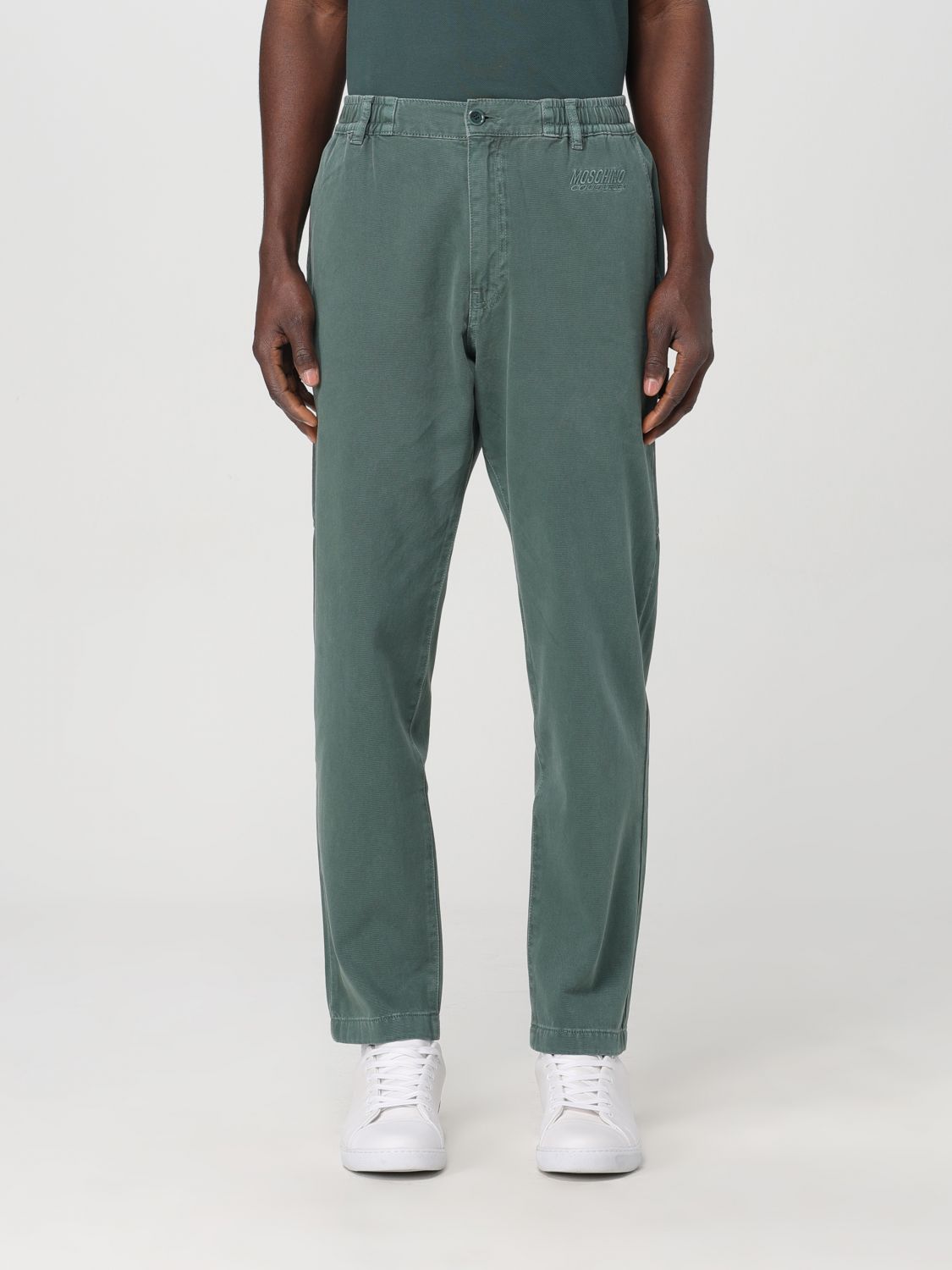 Moschino Couture Trousers MOSCHINO COUTURE Men colour Green