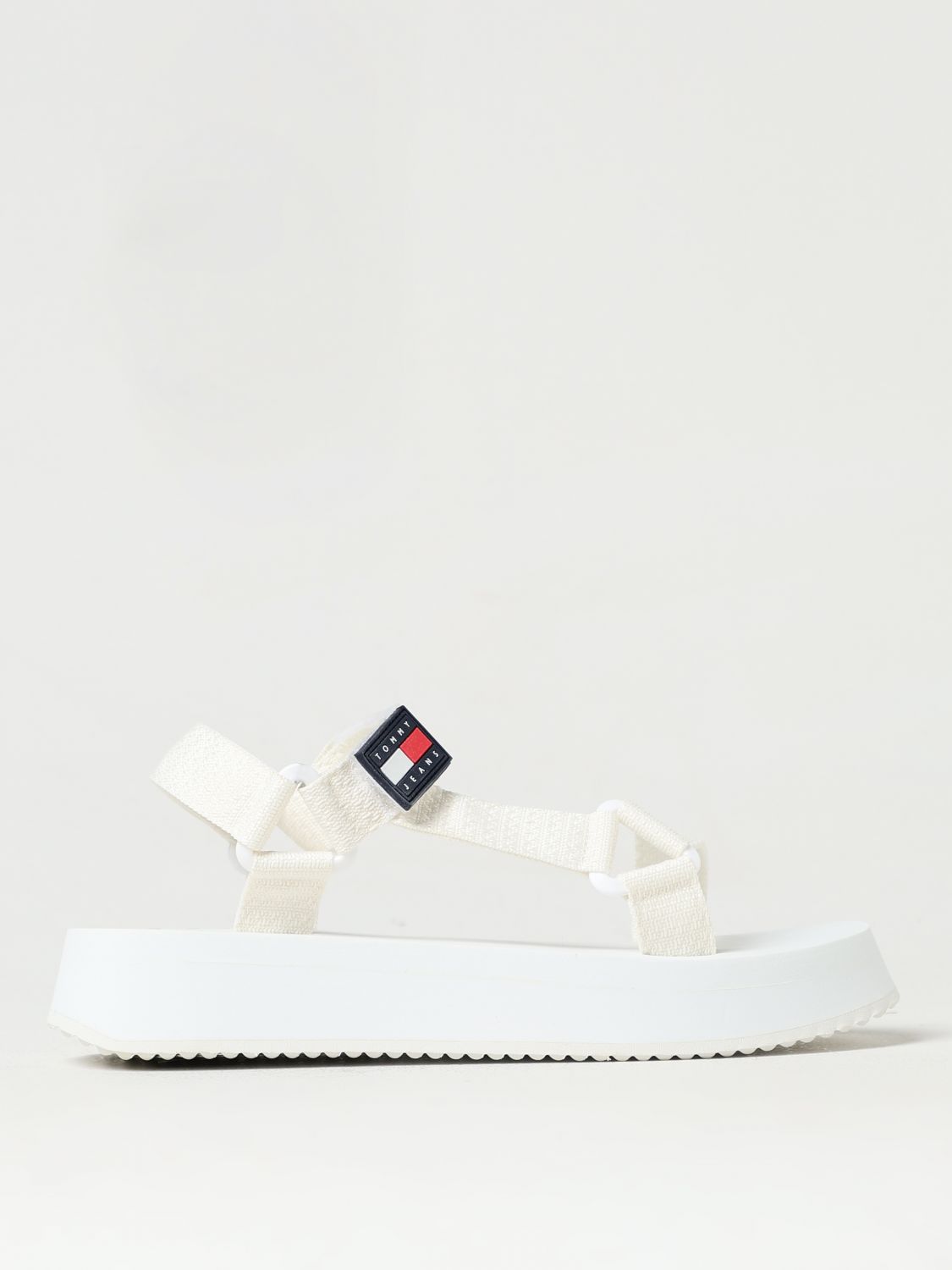 Tommy Jeans Flat Sandals TOMMY JEANS Woman colour White